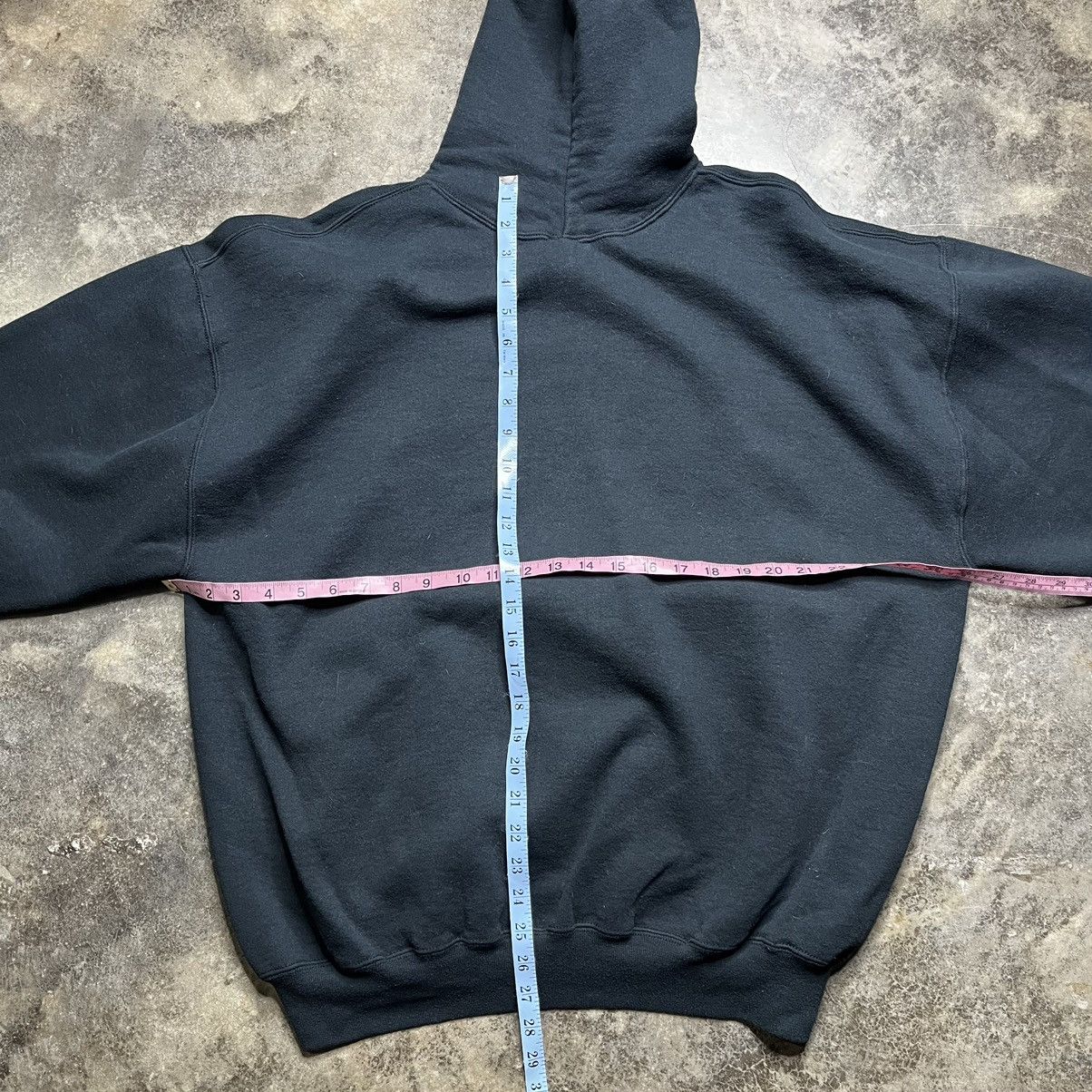 Vintage vintage blank black russell athletic baggy hoodie Size US XXL / EU 58 / 5 - 4 Thumbnail