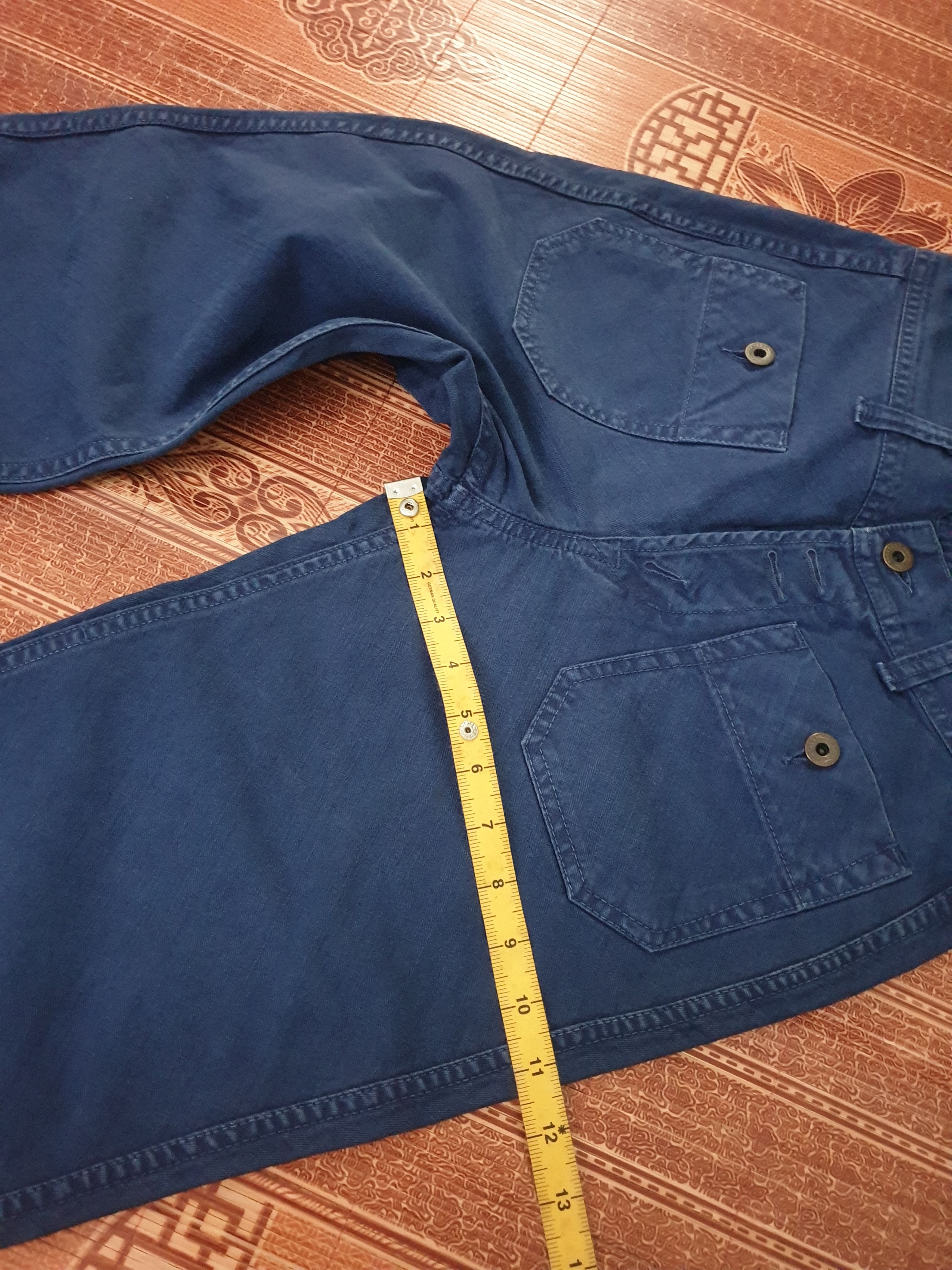 Eternal Eternal navy blue Japanese brand Bushpant Size US 29 - 8 Thumbnail