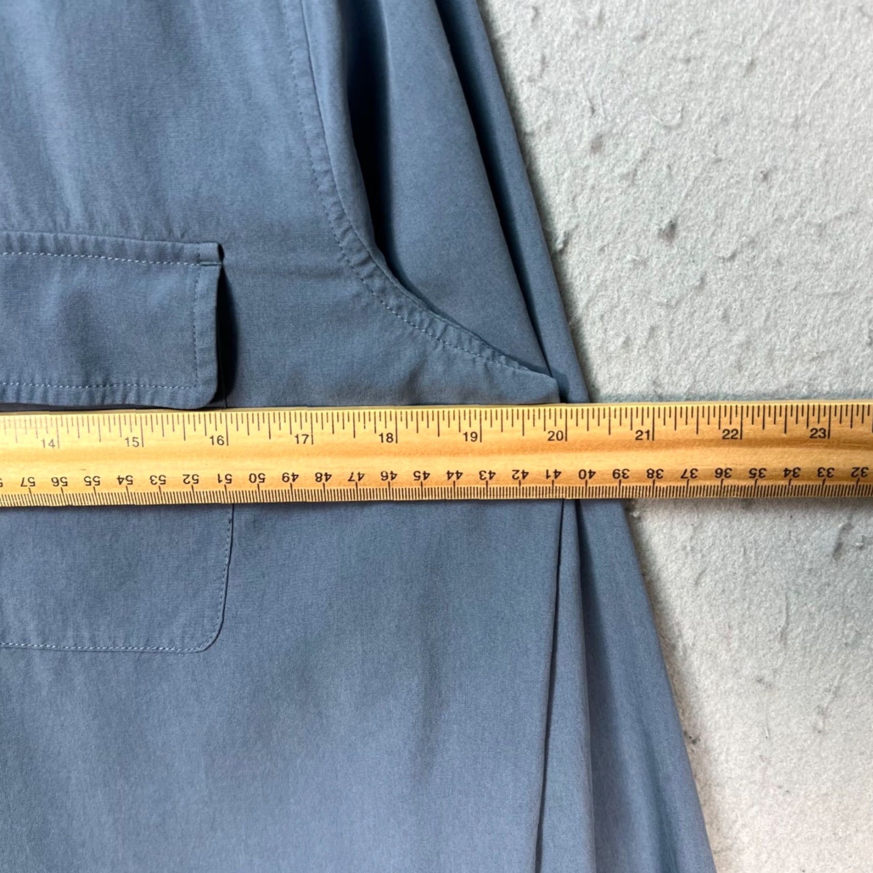 Everlane Everlane Button-Up Shirt Womens Size 2 Long Sleeve 100% Silk Blue Size XS / US 0-2 / IT 36-38 - 5 Thumbnail