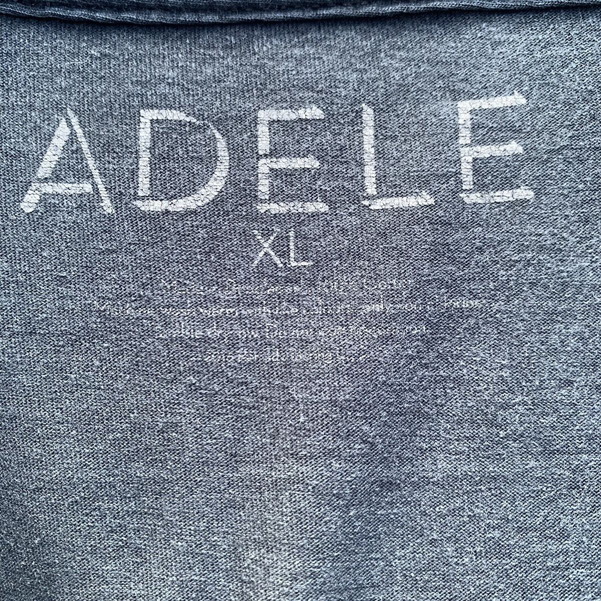 Band Tees Thrashed faded adele live tour tee Size US XL / EU 56 / 4 - 5 Thumbnail