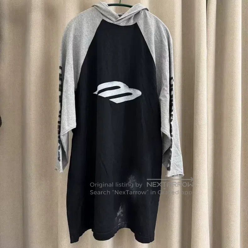 Balenciaga Balenciaga 3B Letter Dirty Distressed Short Sleeve, Seven- Size US M / EU 48-50 / 2 - 1 Thumbnail