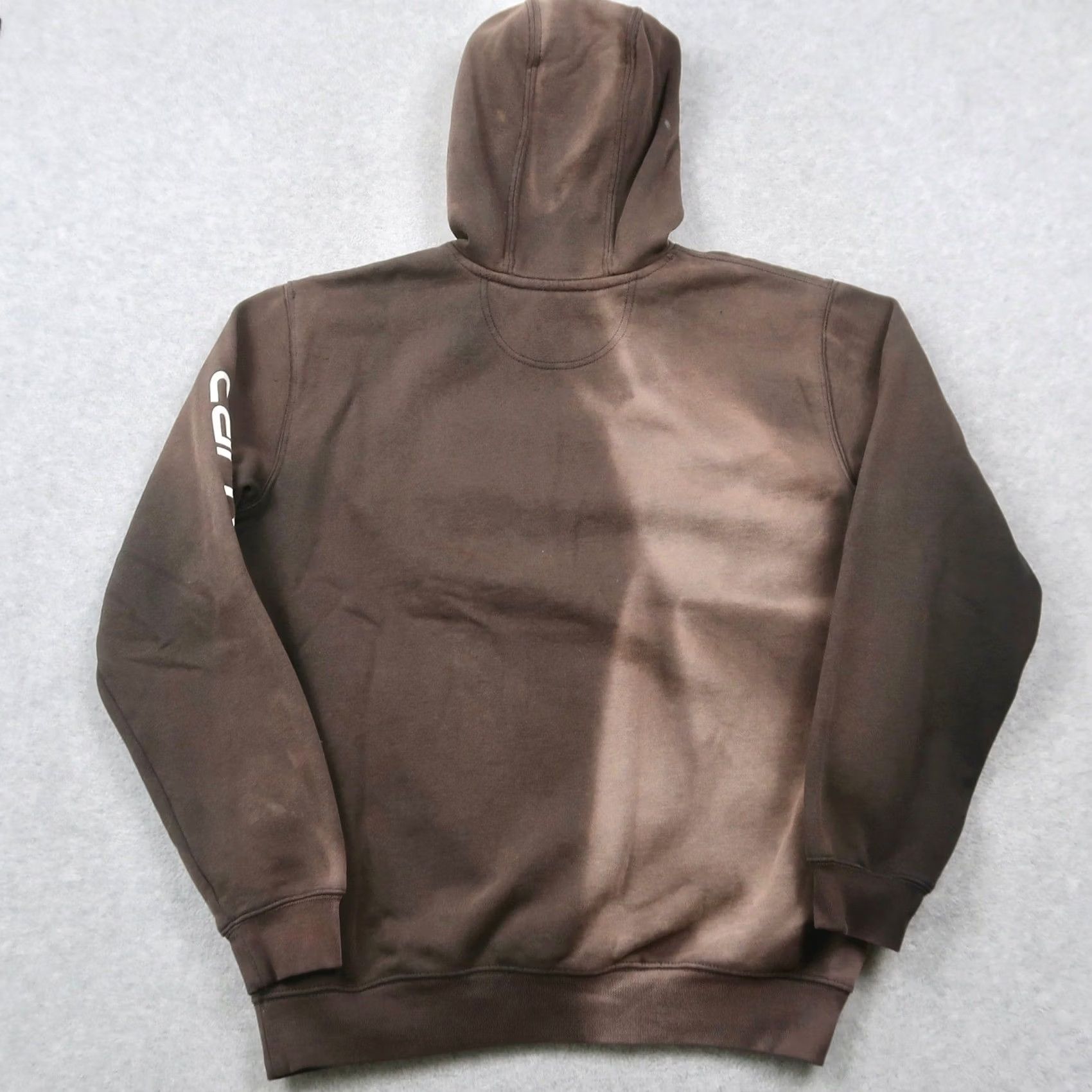 Carhartt Carhartt Hoodie Mens Loose Fit Sun Faded Black Graphic Logo Sleeve M Medium Size US M / EU 48-50 / 2 - 2 Thumbnail
