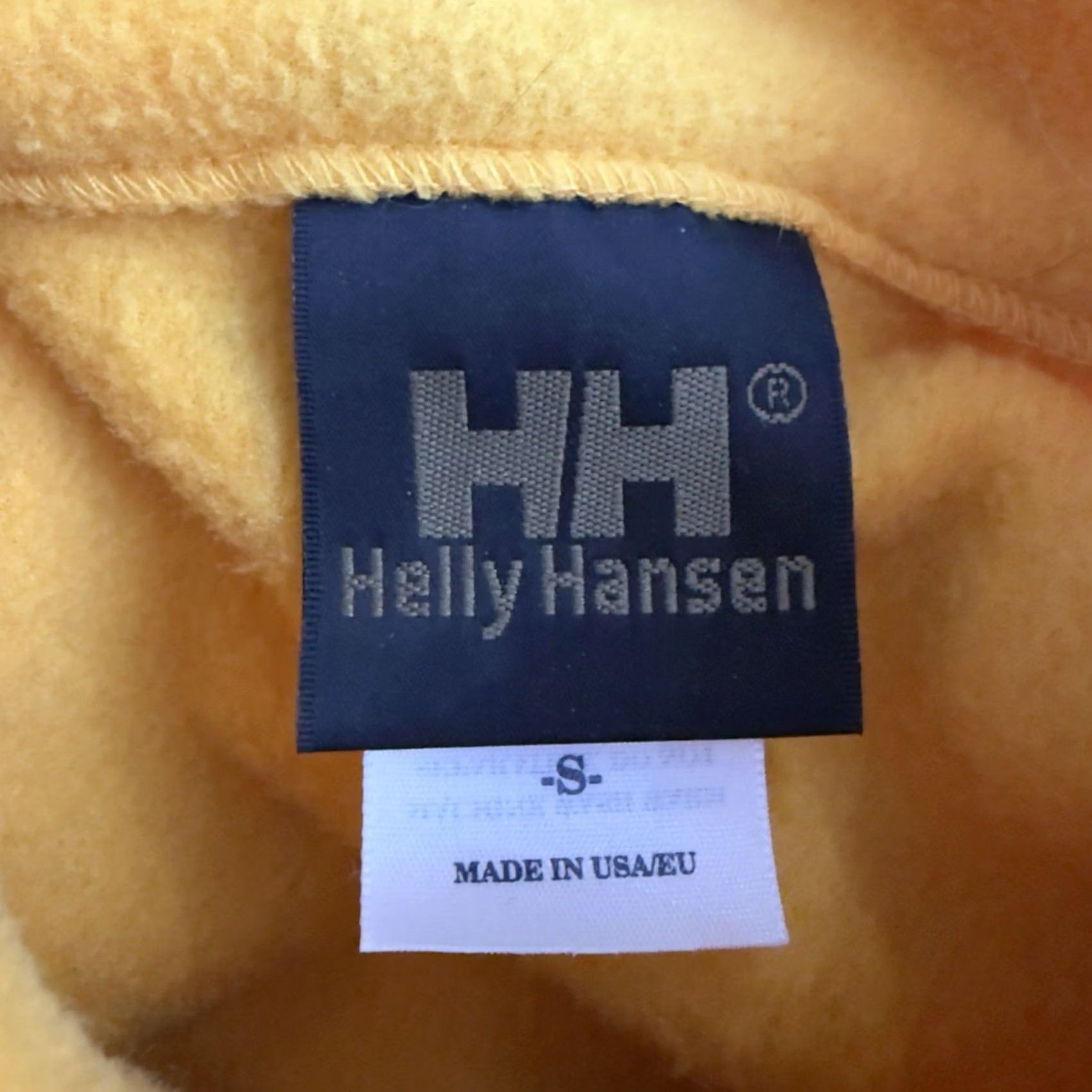 Helly Hansen Helly Hansen Jacket Mens Size S Yellow Full Zip Fleece Polyester Vest Full Zip Jacket Mens S Yellow Helly Hansen Size US S / EU 44-46 / 1 - 4 Thumbnail