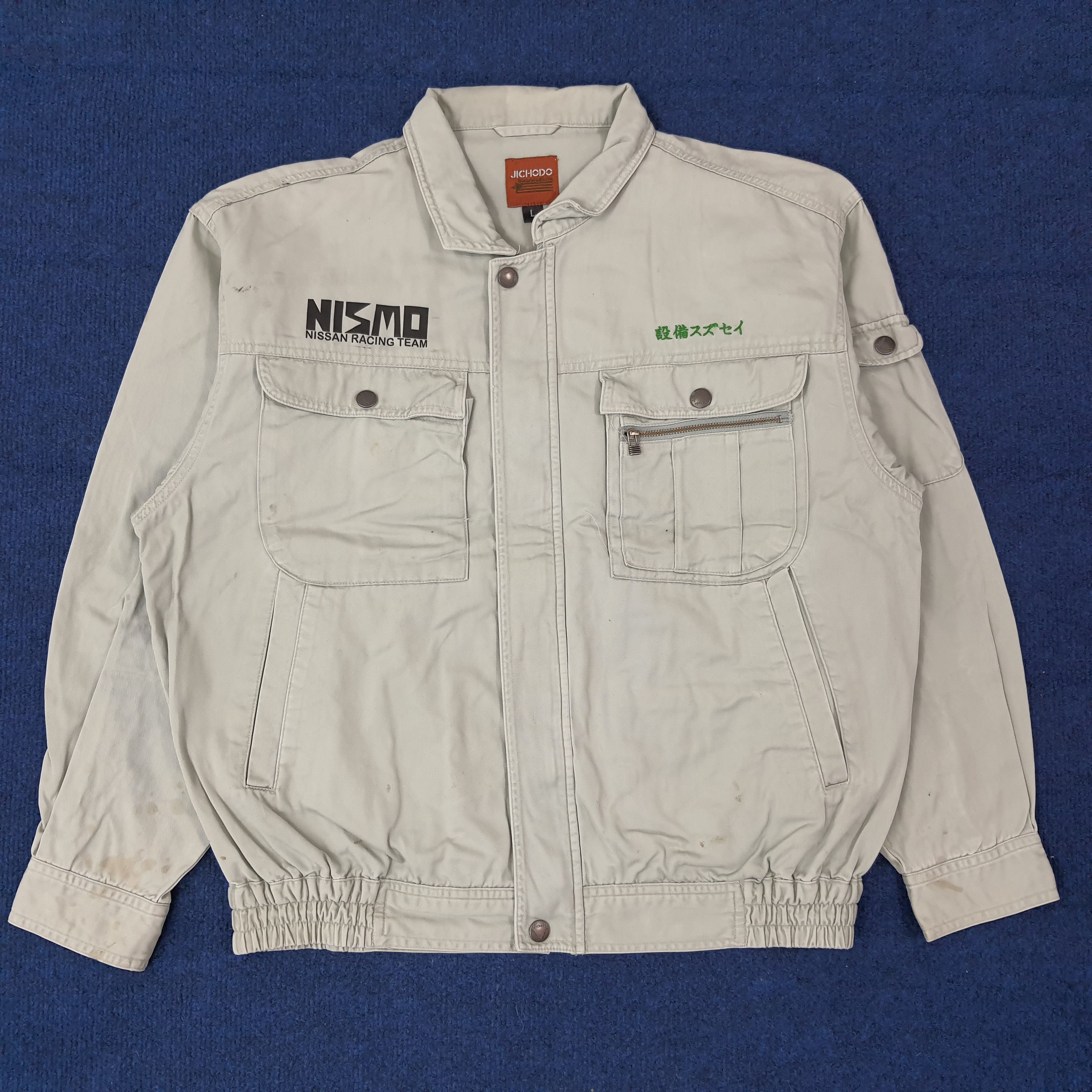 Japanese Brand Vintage Nismo Nissan Racing Custom Logo Jacket C264N15 Size US L / EU 52-54 / 3 - 3 Thumbnail