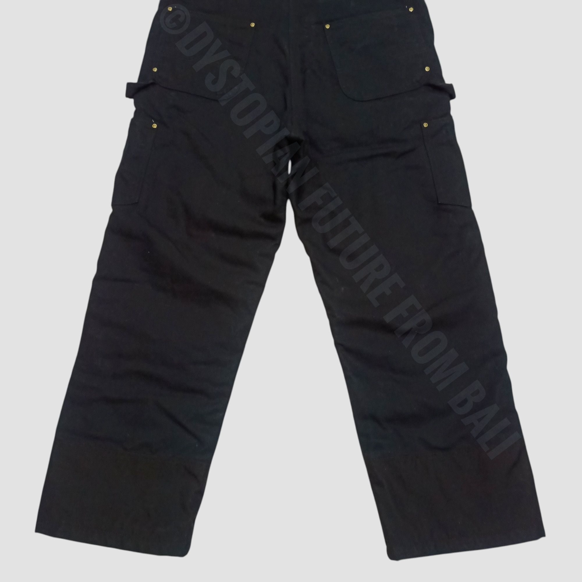 Carhartt Carhartt Duck Zip-to-Thigh Bib Overall/Quilt Lined Size US 37 - 8 Thumbnail