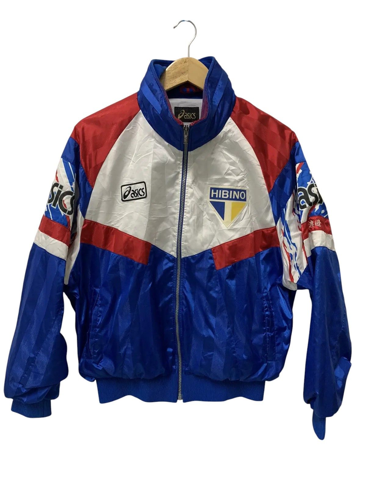 Asics Rare ASICS Japan Hibino Soccer Windbreaker Size US L / EU 52-54 / 3 - 1 Thumbnail