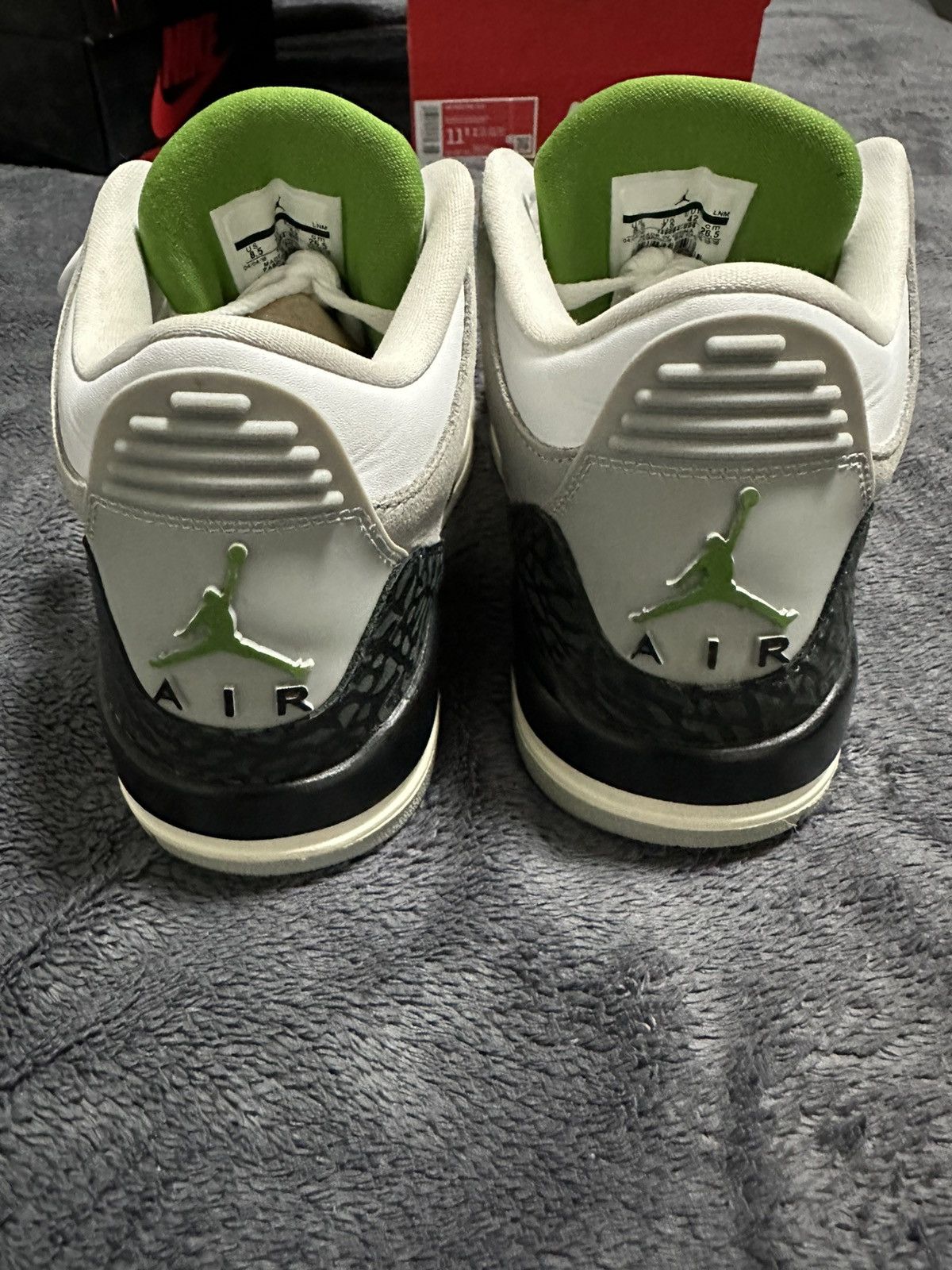 Jordan Brand × Nike ‼️‼️MUST GO‼️‼️Air Jordan 3 Retro Chlorophyll M US8.5 Size US 8.5 / EU 41-42 - 5 Thumbnail