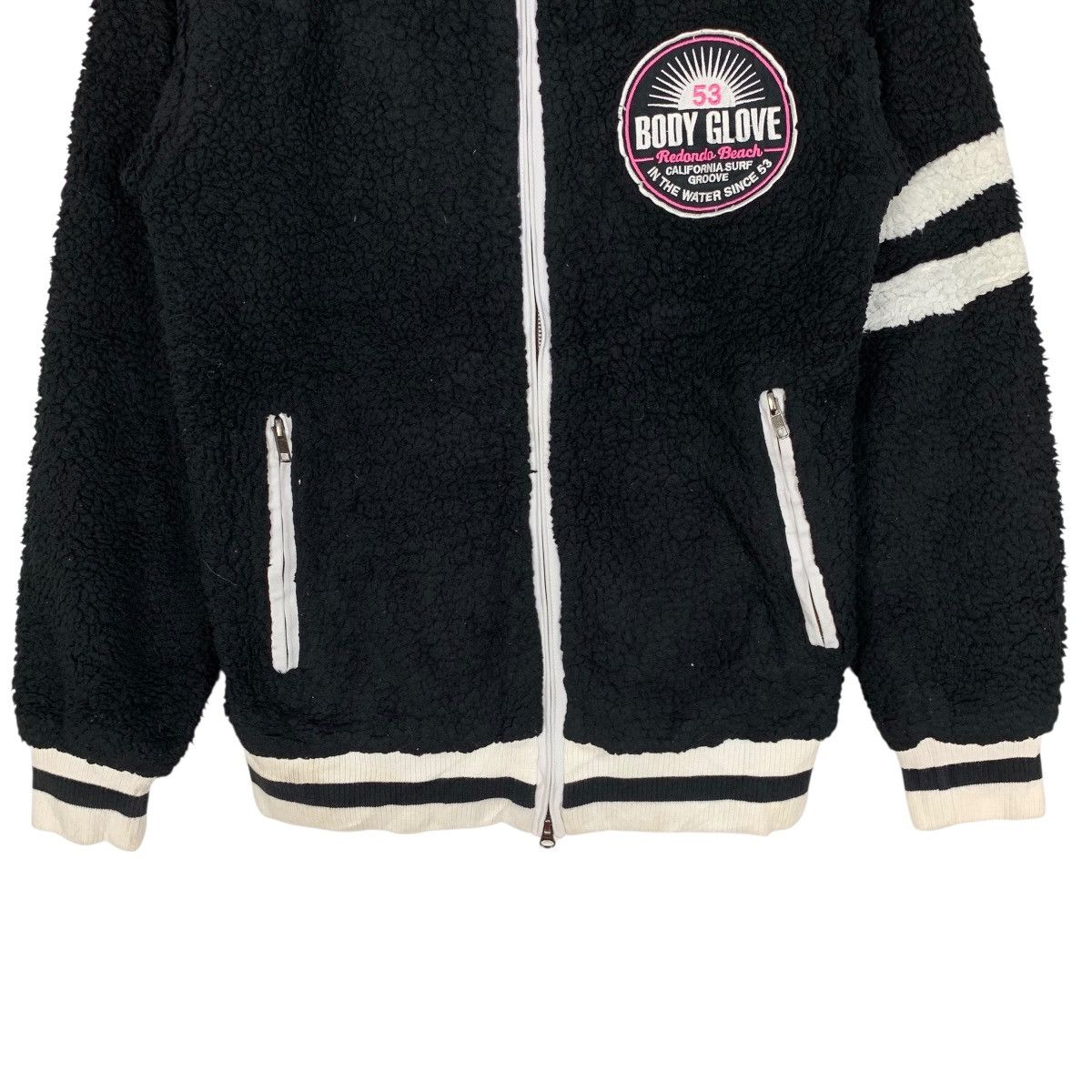 Body Glove Vintage Body Glove Surfing Surf Style Fleece Jacket Hoodie Size US S / EU 44-46 / 1 - 6 Thumbnail