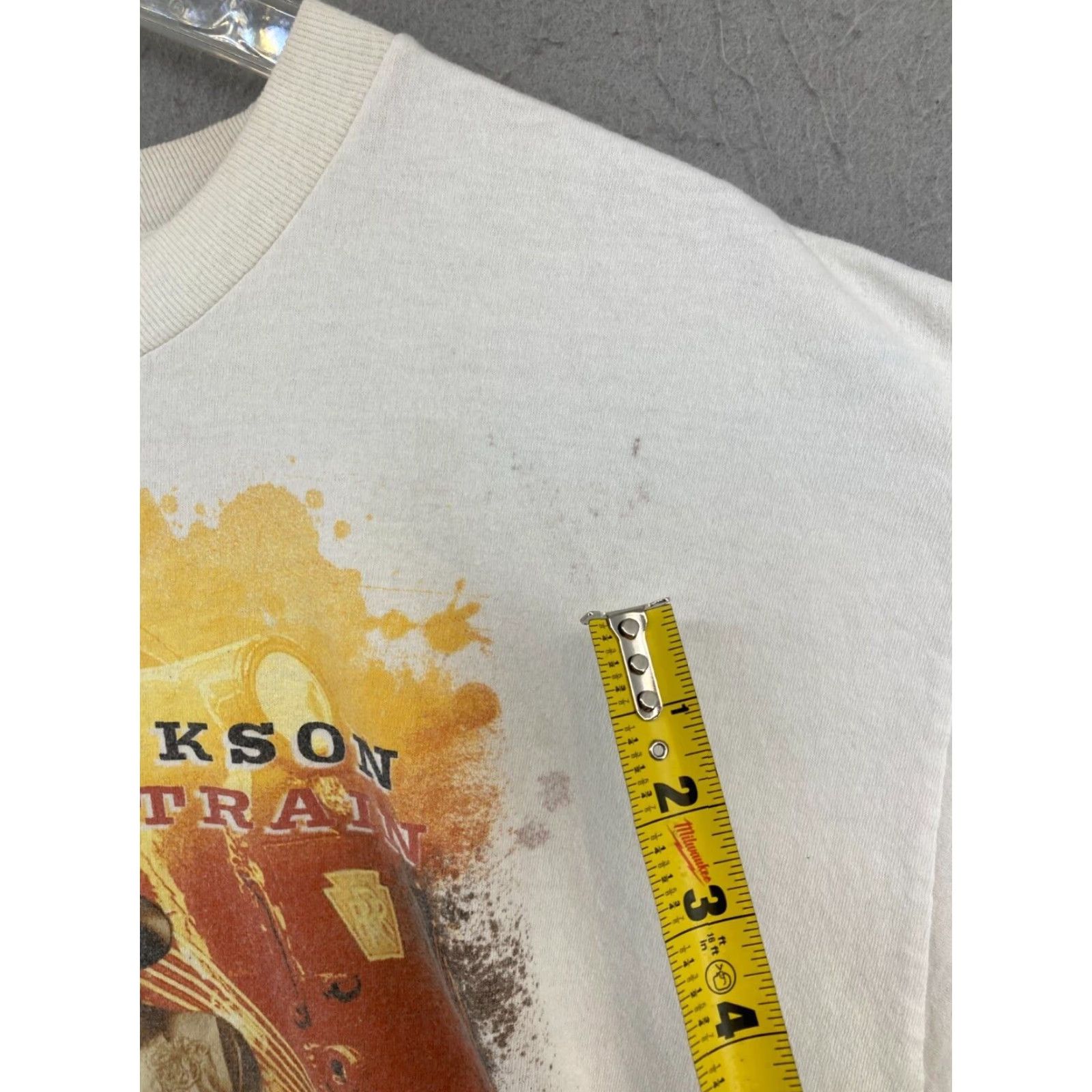 Vintage Alan Jackson Band T-Shirt XL White Graphic Print 2011 Tour Mens Size US XL / EU 56 / 4 - 7 Thumbnail