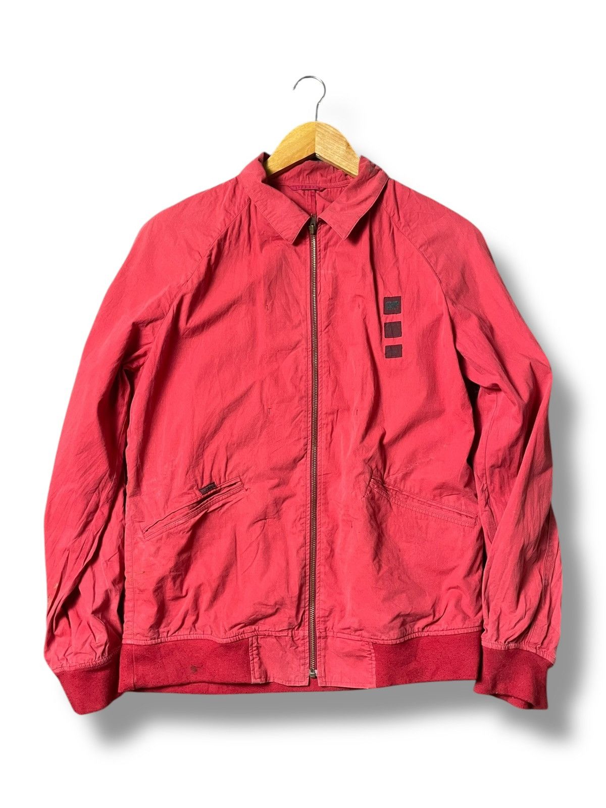 Japanese Brand × Vintage Vintage PAPAS Down Light Zipper Jacket (94) Size US XXS / EU 40 - 1 Thumbnail