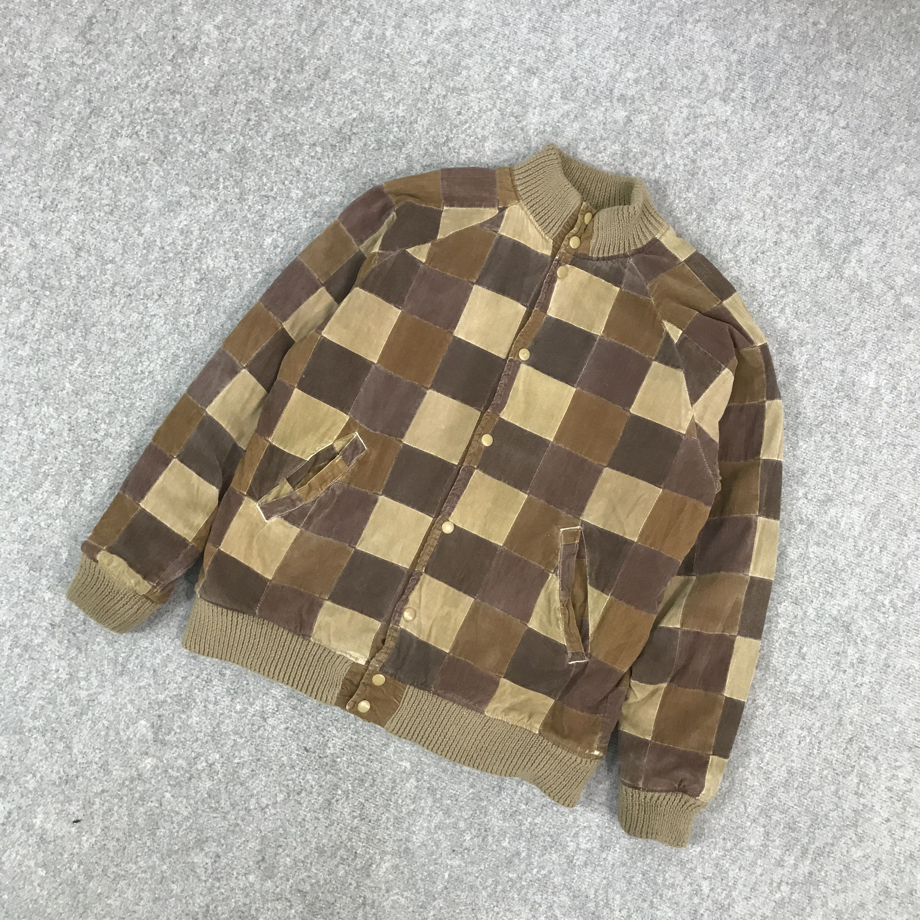 Japanese Brand × Lucky Brand LUCKY STORE ORIGINAL PATCHWORK SNAP BUTTON JACKET Size US L / EU 52-54 / 3 - 5 Thumbnail
