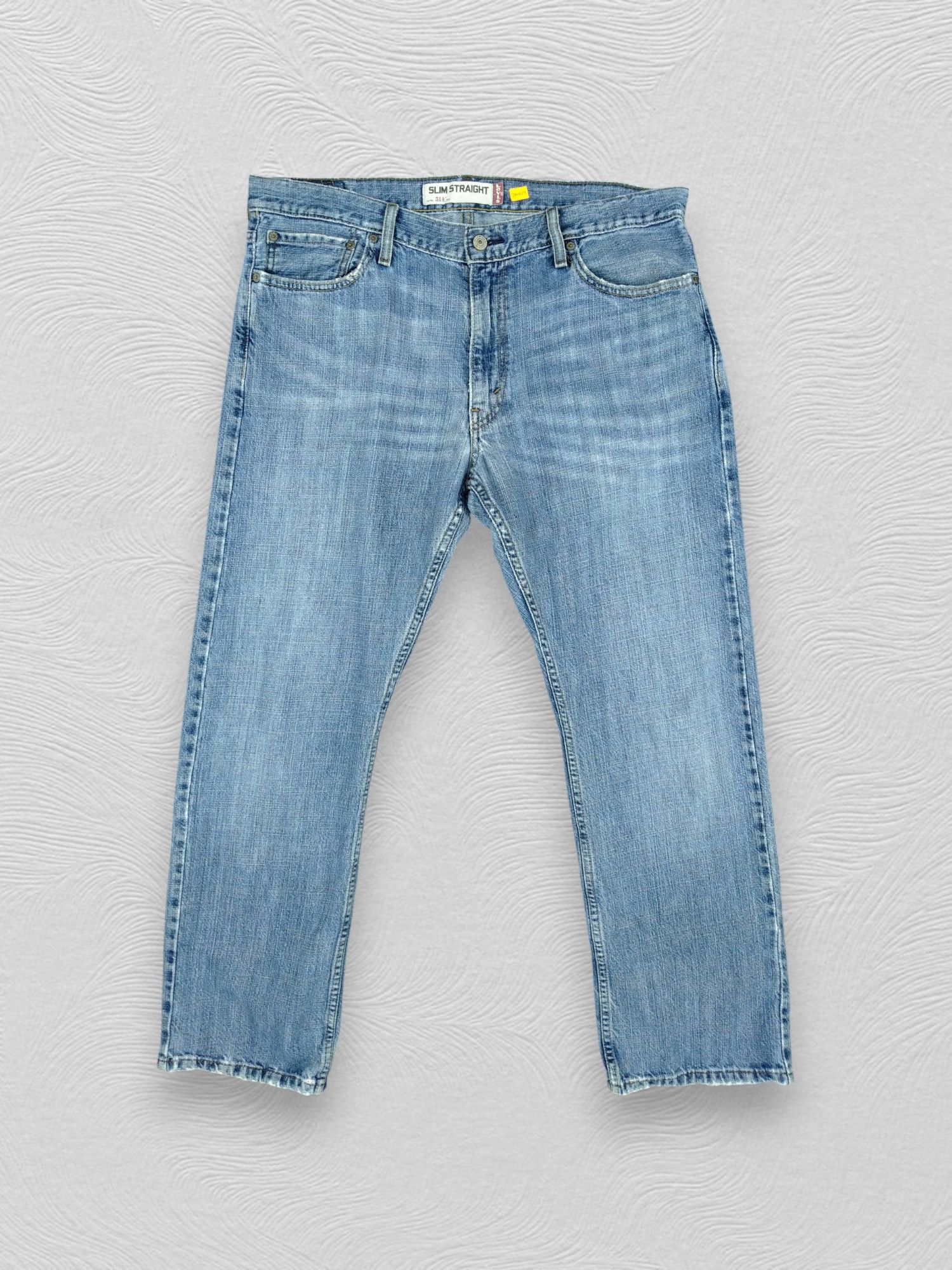 Levi's Blue Slim Straight Vintage Levi's 514 Denim 37x30.5 -JN439 Size US 37 - 1 Thumbnail