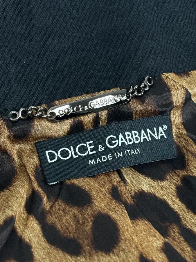 Dolce & Gabbana AW2006 Dolce & Gabbana Black Wool Double-Breasted Coat Size US M / EU 48-50 / 2 - 12 Thumbnail