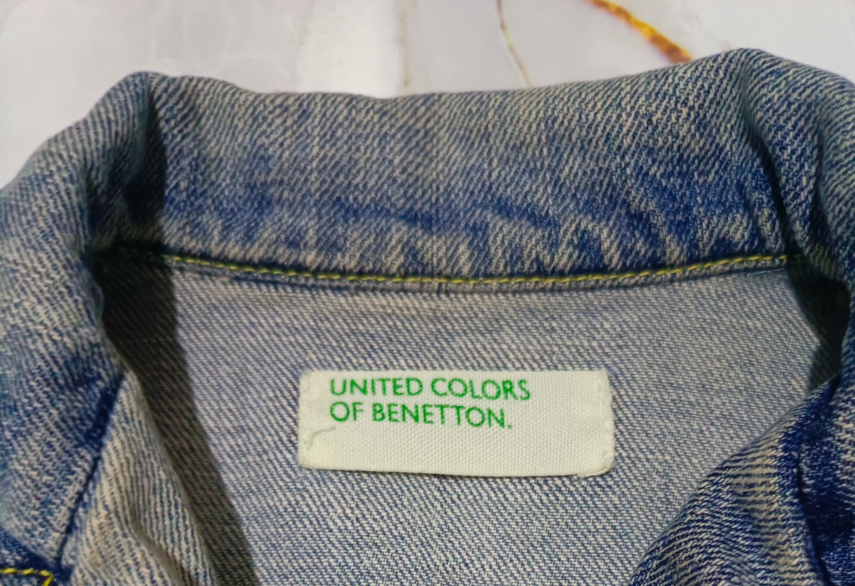 If Six Was Nine Benetton Italy 2 zip up rider multi pocket Denim Jacket Size XS / US 0-2 / IT 36-38 - 6 Thumbnail