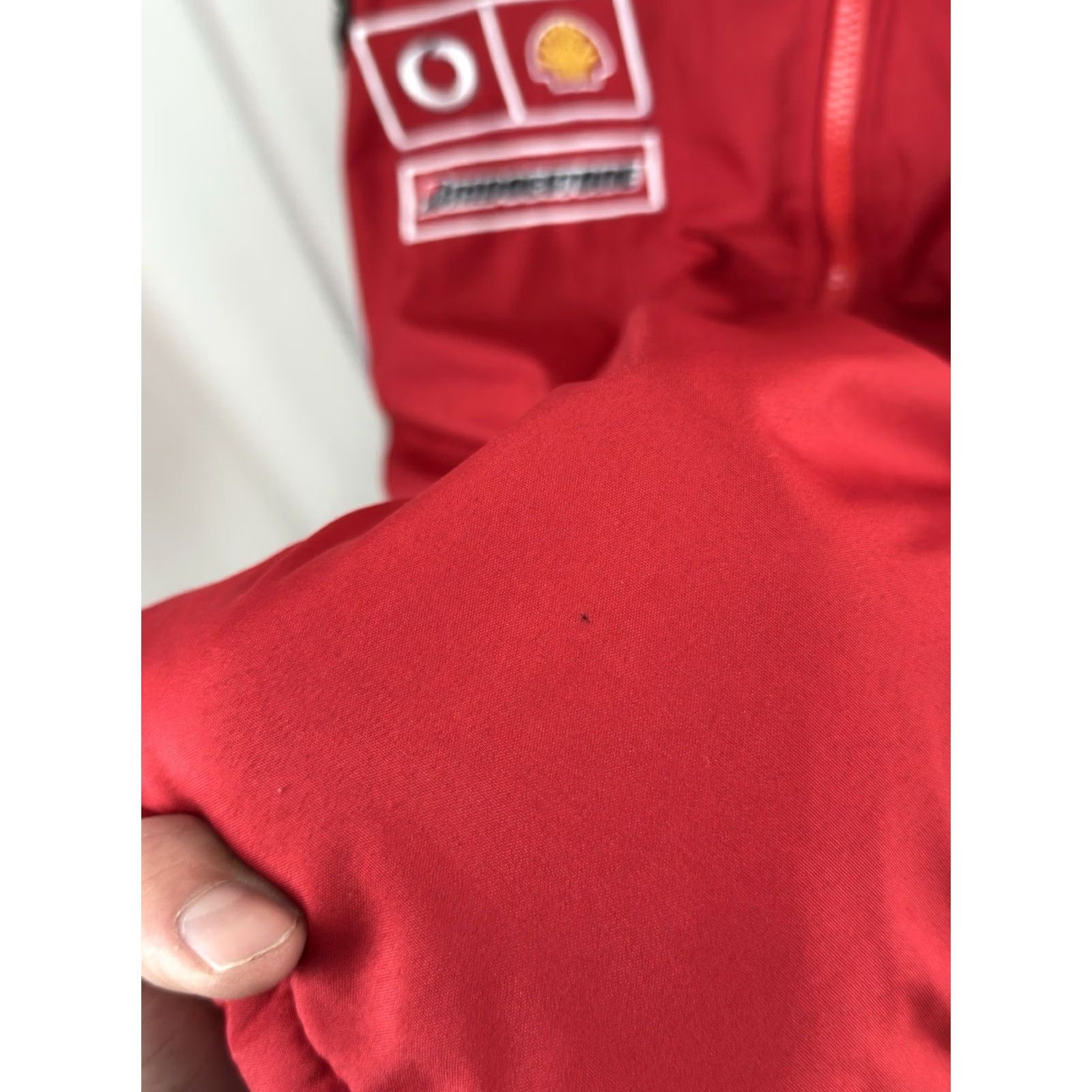 Ferrari VINTAGE Ferrari Jacket Men M Red Nylon Windbreaker Racing 90s Cars Benched recreations Size US M / EU 48-50 / 2 - 5 Thumbnail
