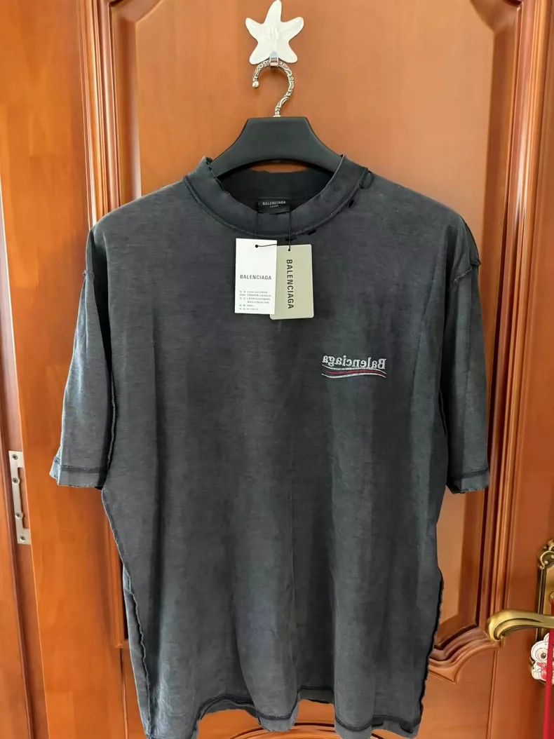Balenciaga Balenciaga Embroidered reverse logo short sleeves Size US XS / EU 42 / 0 - 1 Thumbnail