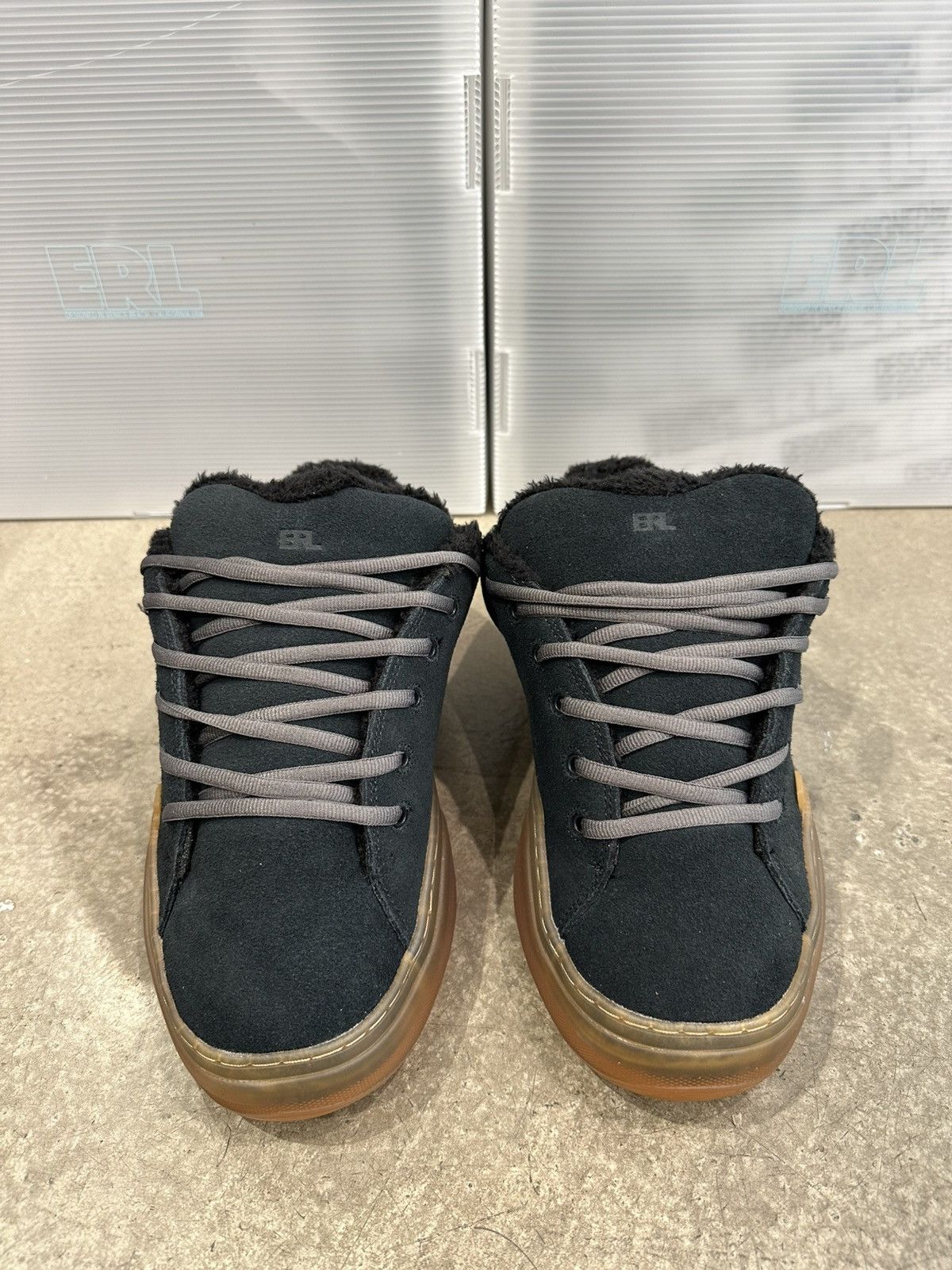 ERL ERL - Vamps Skate Sneaker Black Size US 11 / EU 44 - 2 Thumbnail
