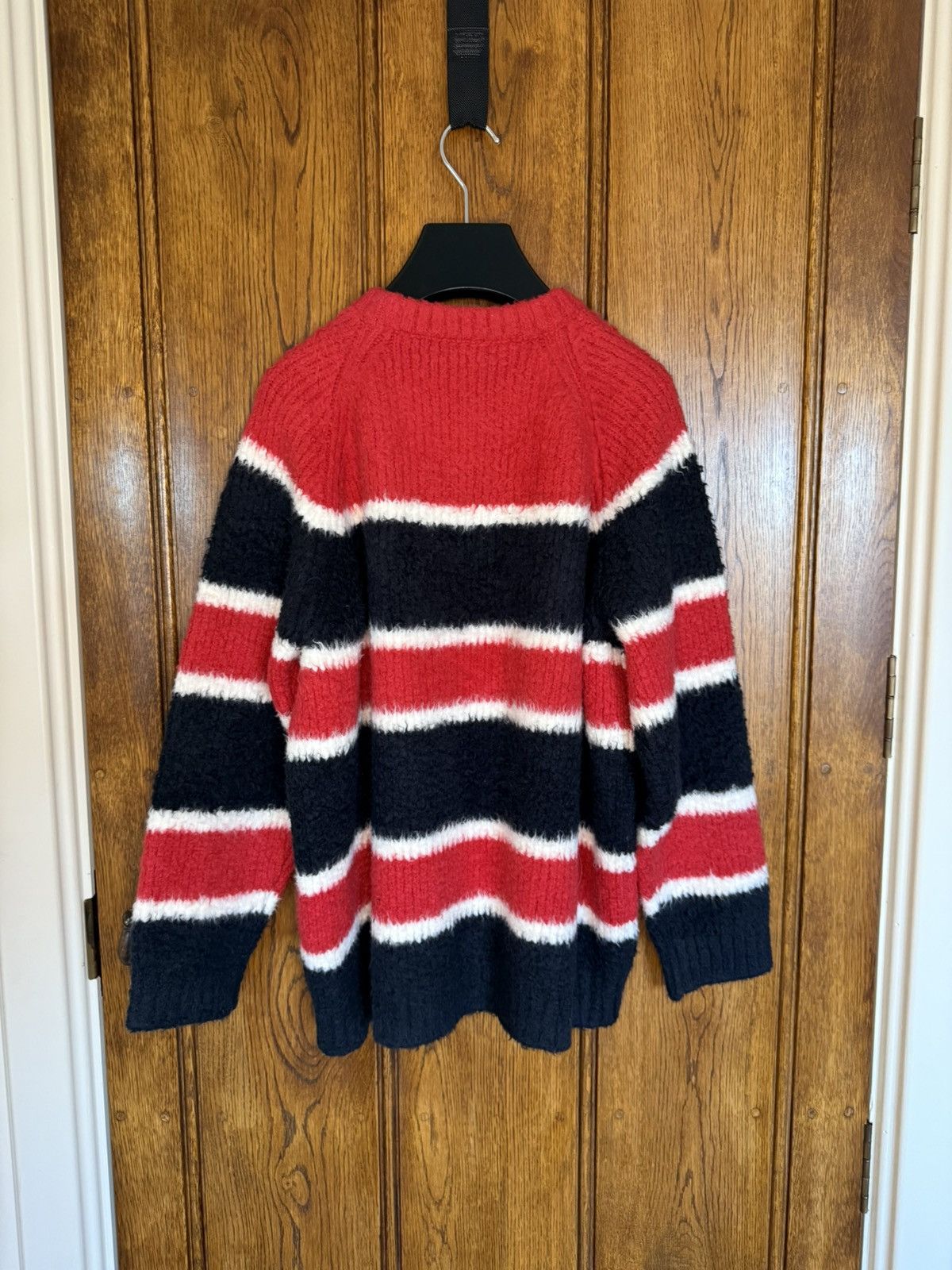 Celine $1.35k 🤑 FW24 Celine striped sweater Hedi Slimane sample Size US L / EU 52-54 / 3 - 17 Thumbnail