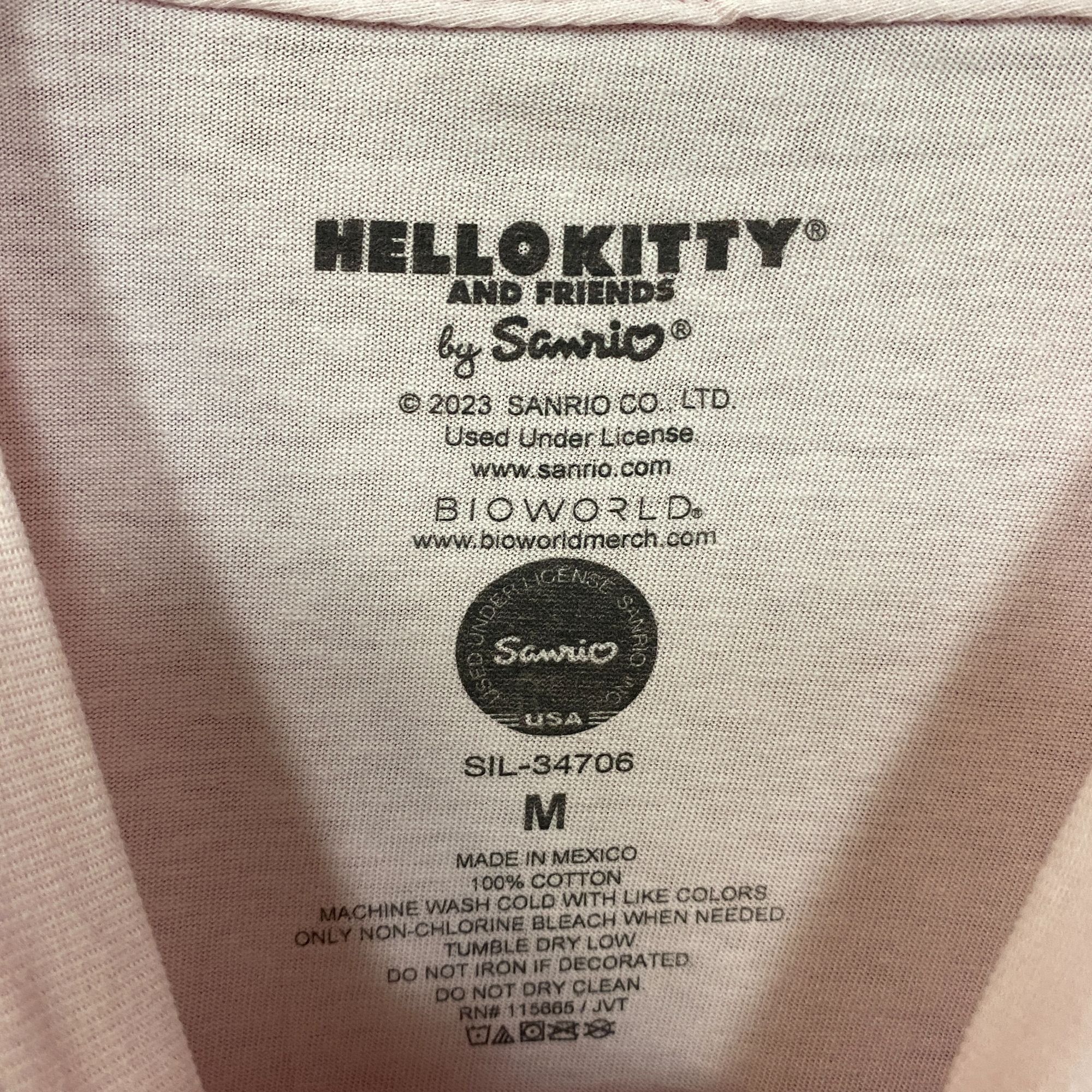 Other Sanrio Hello Kitty Angel Wings Pink T-Shirt Medium Size M / US 6-8 / IT 42-44 - 4 Thumbnail