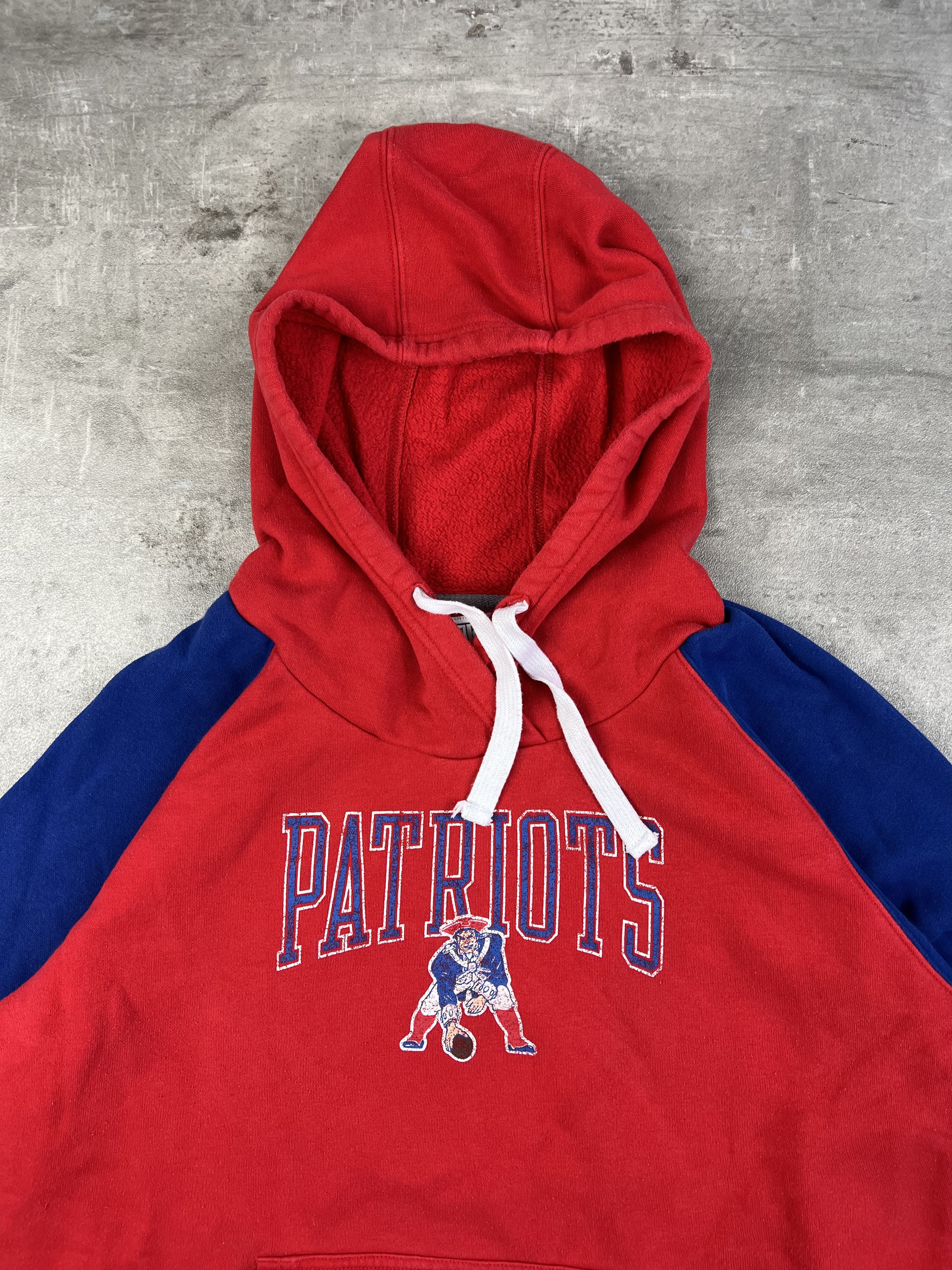 NFL × Vintage NFL PATRIOTS HOODIE PRO LINE FANATICS RED Size US XXL / EU 58 / 5 - 2 Thumbnail