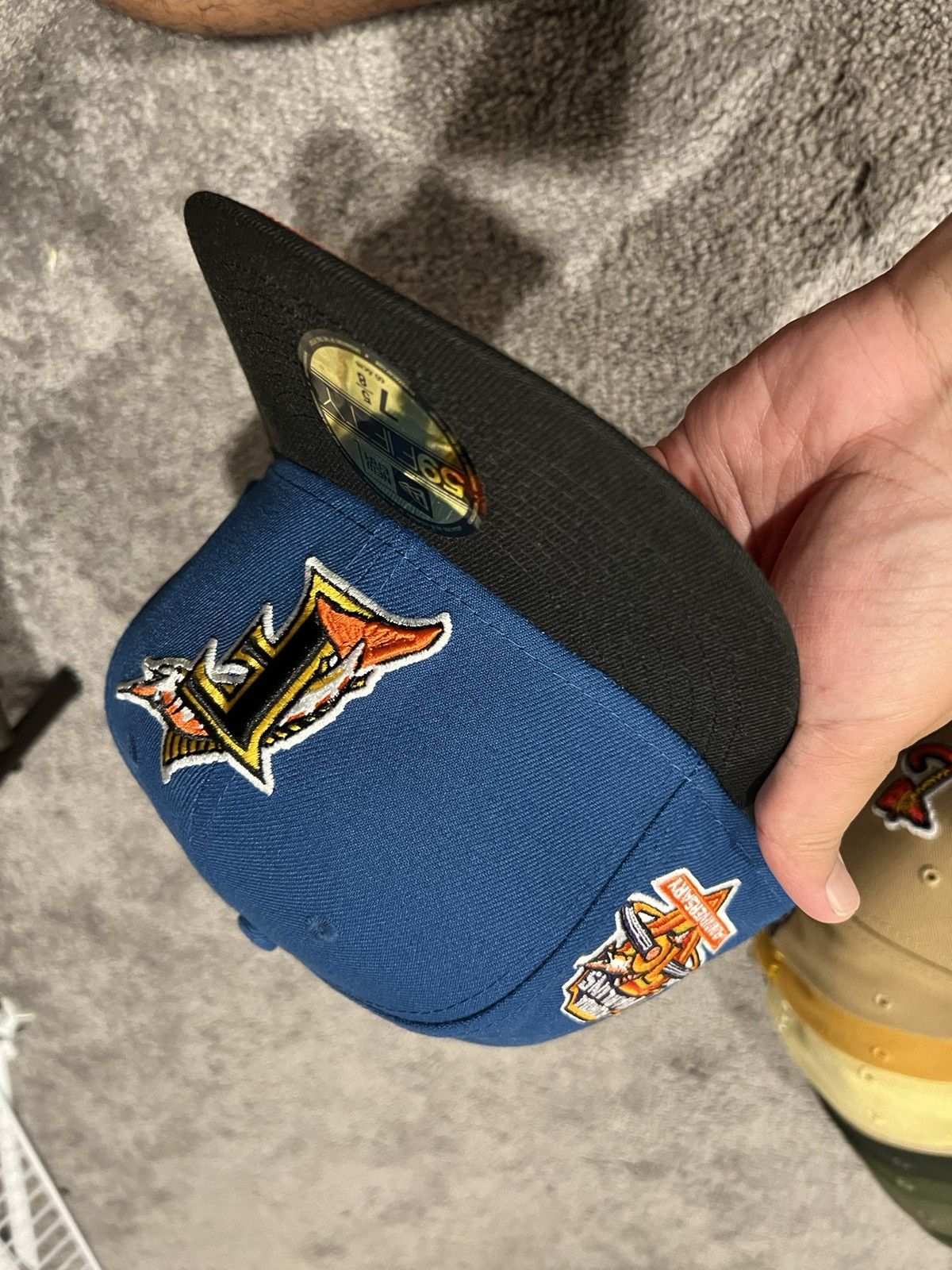 Hat Club × New Era New Era Florida Marlins 7 5/8 Size ONE SIZE - 2 Thumbnail