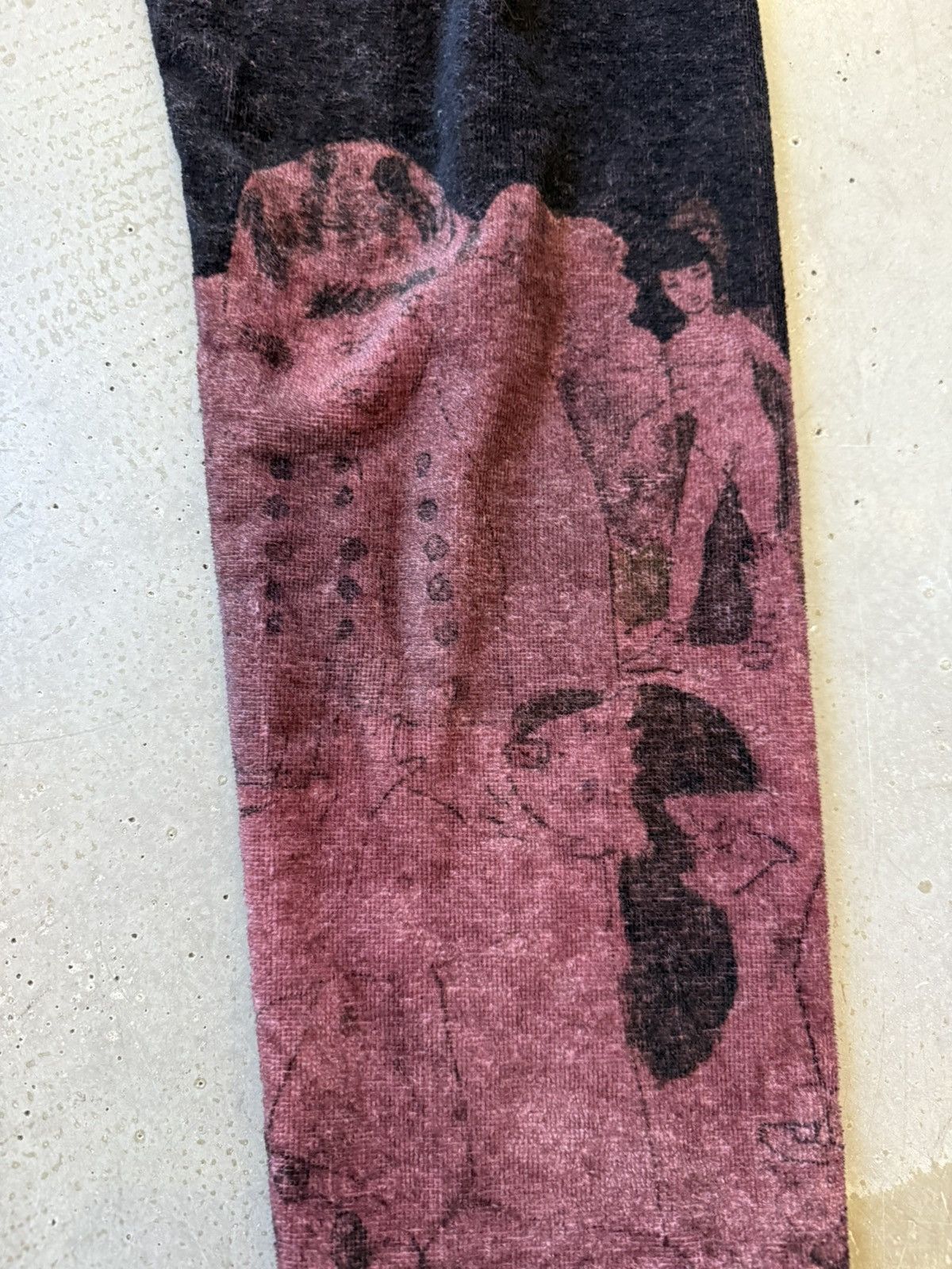 Enfants Riches Deprimes ERD DARGER VELOUR RUNWAY SWEATPANTS Size US 32 / EU 48 - 4 Thumbnail