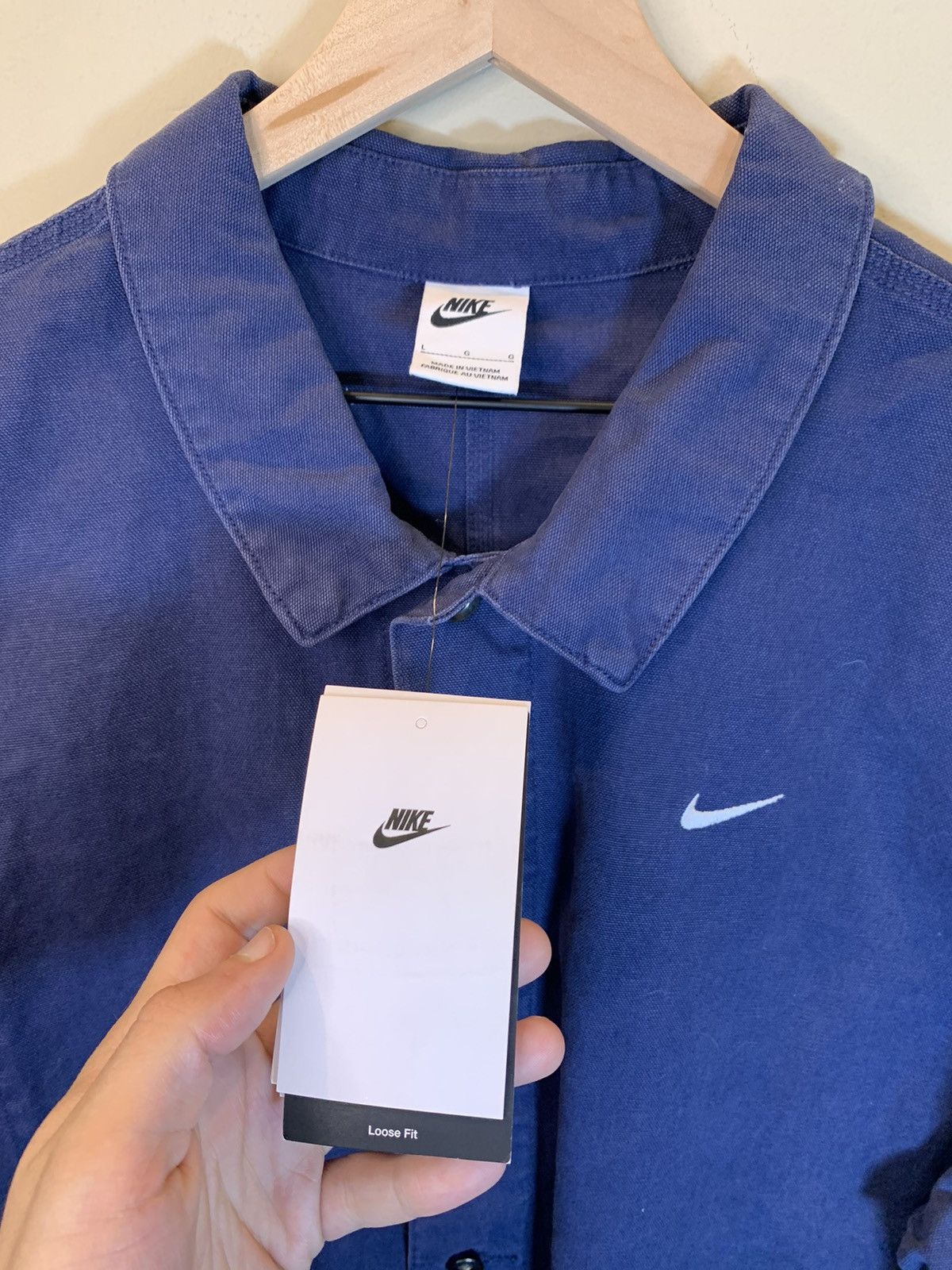 Nike *RARE* New Nike Chore Coat MultiPocket Jacket - Size Large Size US L / EU 52-54 / 3 - 6 Thumbnail