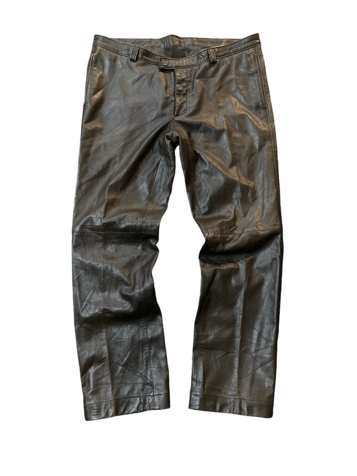 Bally Genuine Lamb leather pants