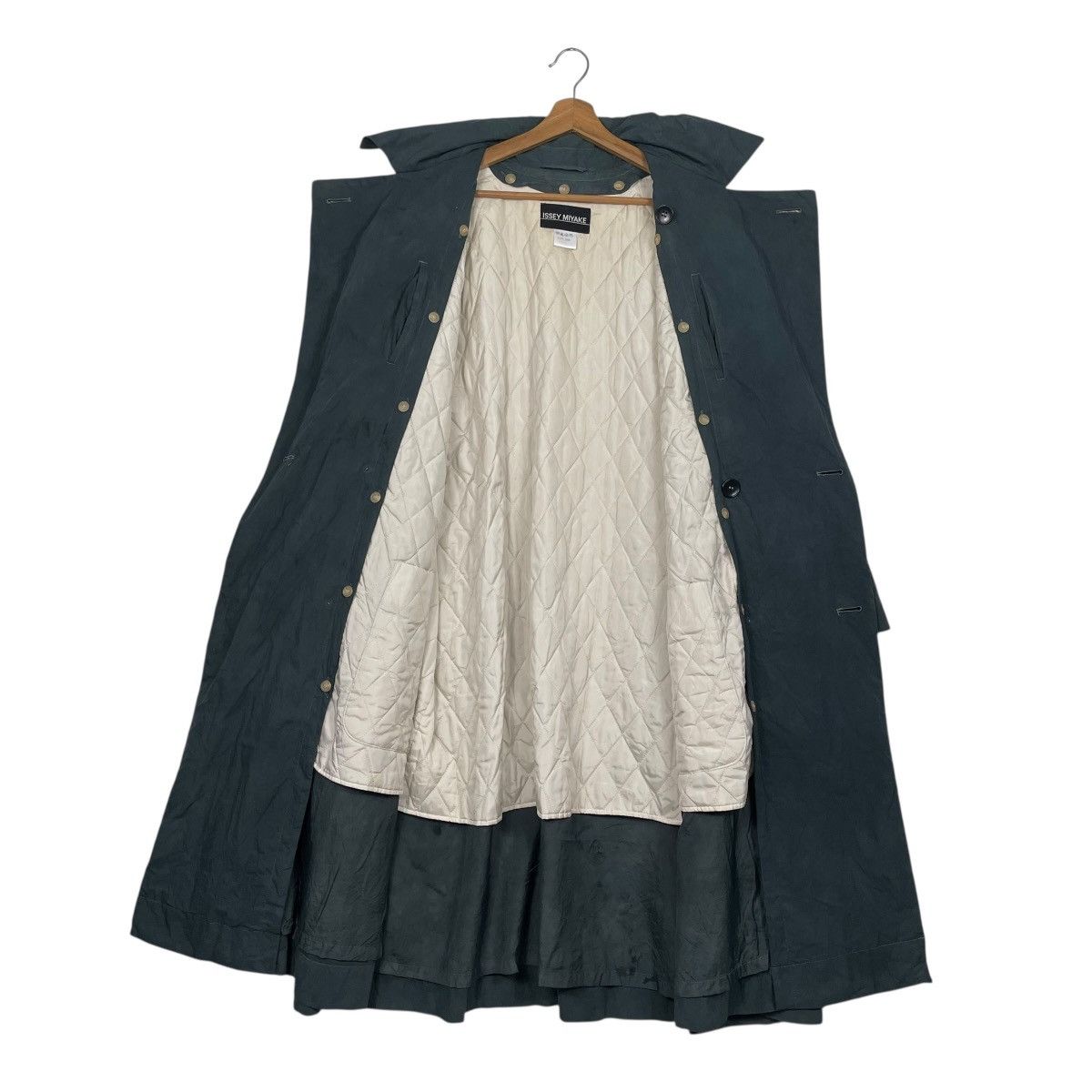 Issey Miyake Issey Miyake Double Breasted Overcoat Size US M / EU 48-50 / 2 - 12 Thumbnail