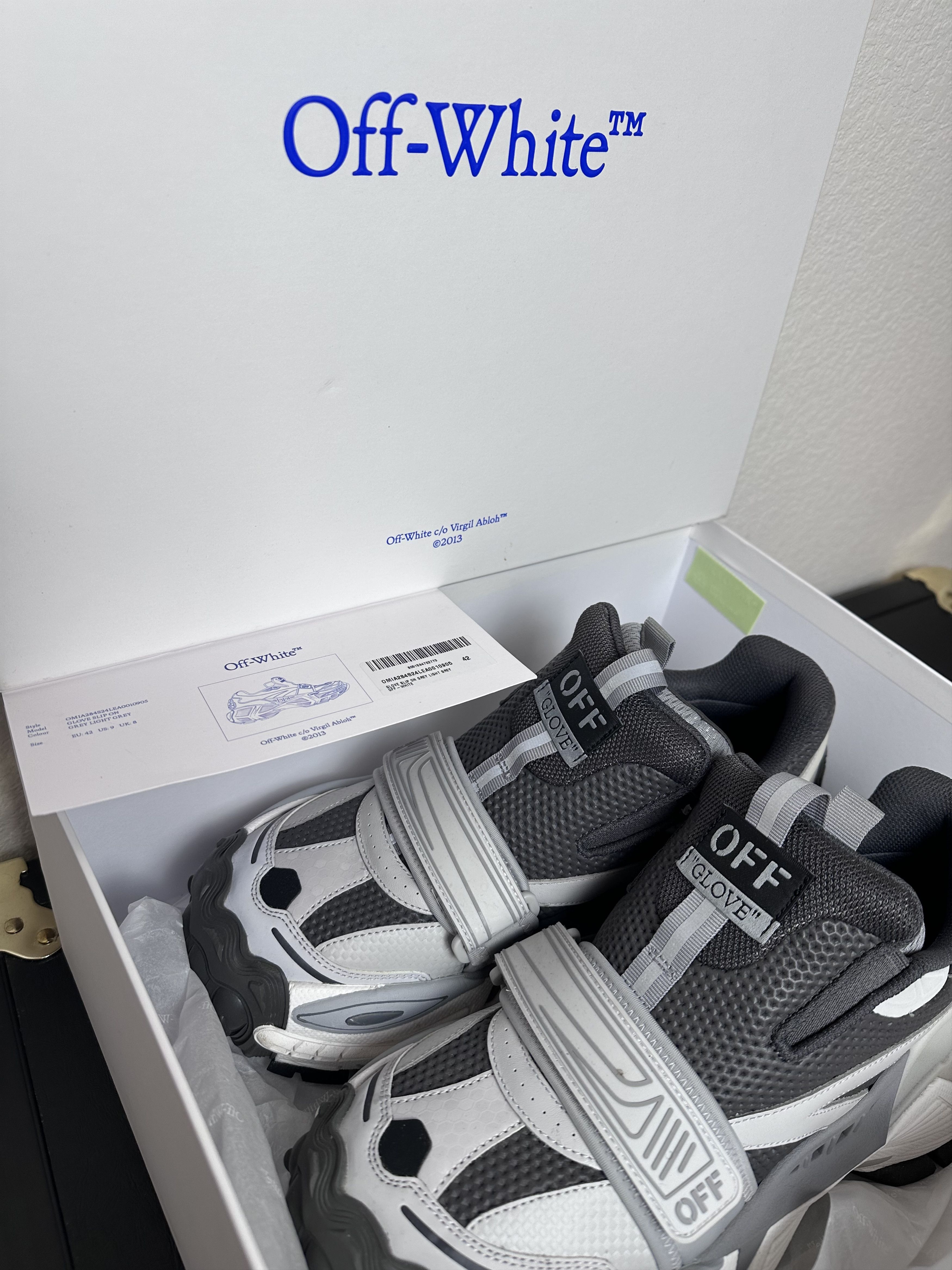 Off-White Off-White Glove Slip-On Sneaker Size US 9.5 / EU 42-43 - 7 Thumbnail