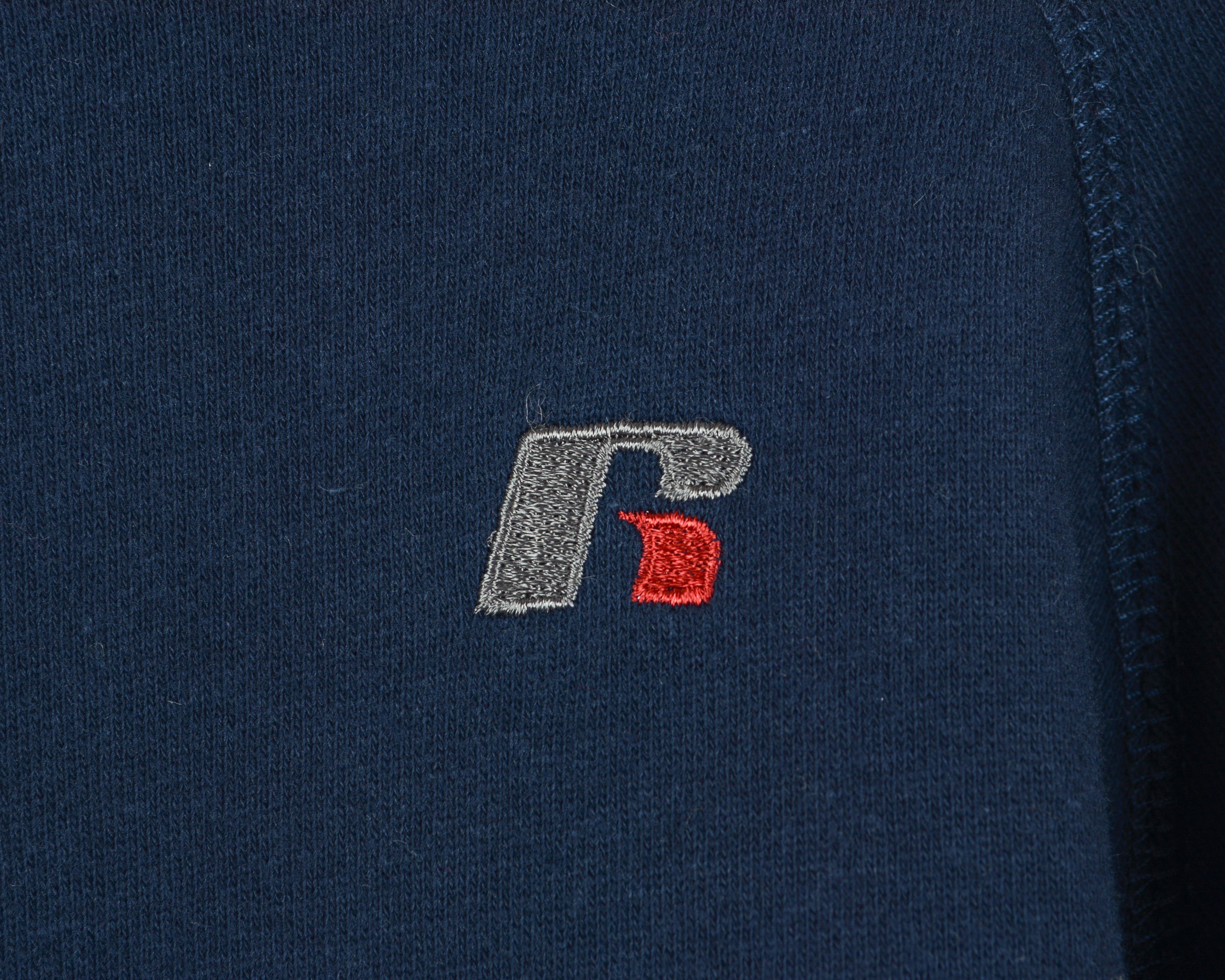 Russell Athletic × Vintage Hoodie S Embroidery logo Jumper Sweater Sweatshirt Pullover Size US S / EU 44-46 / 1 - 10 Thumbnail