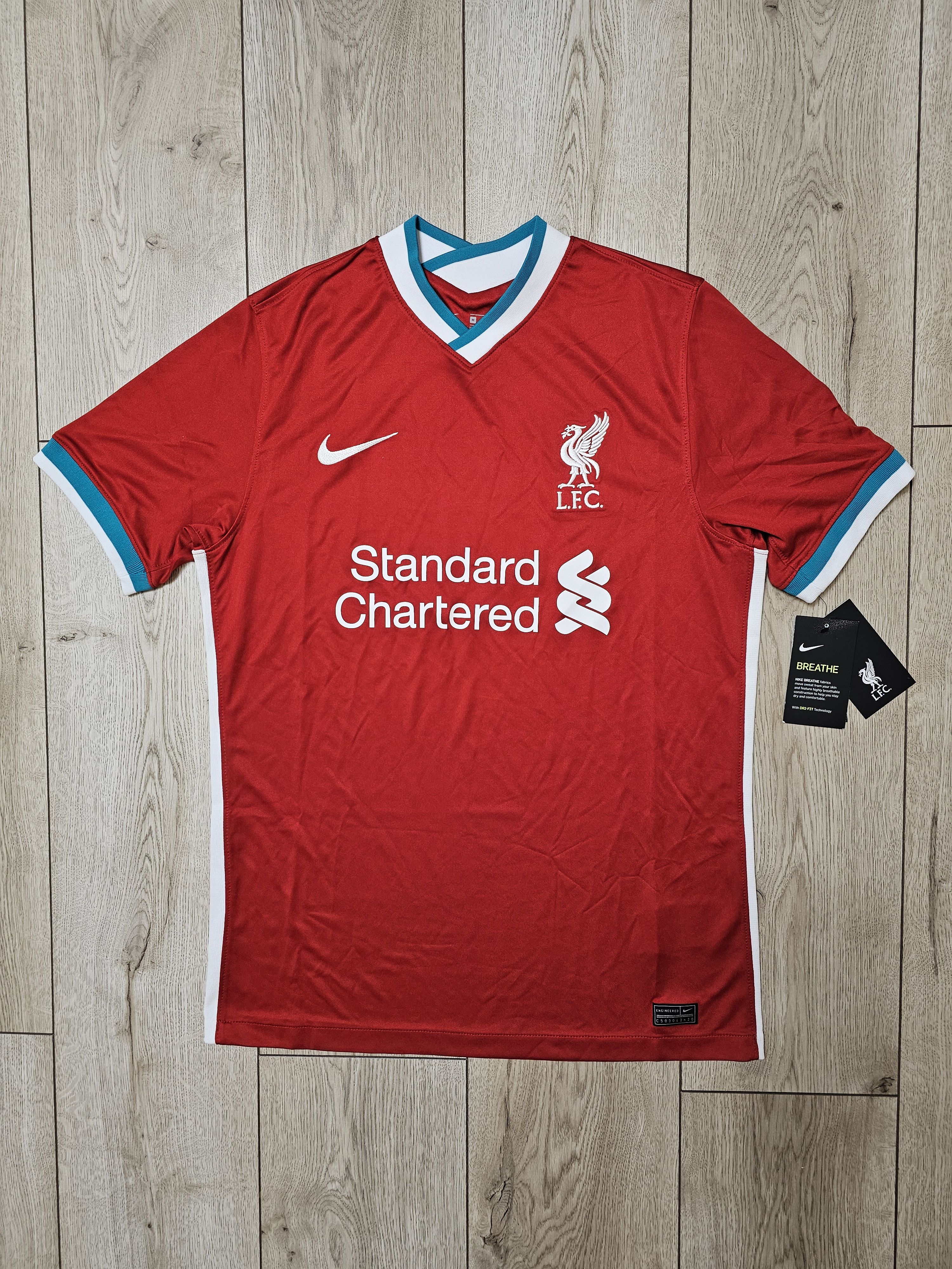 All Sport × Nike LIVERPOOL 2020 2021 HOME FOOTBALL SHIRT SOCCER JERSEY Size US M / EU 48-50 / 2 - 1 Thumbnail
