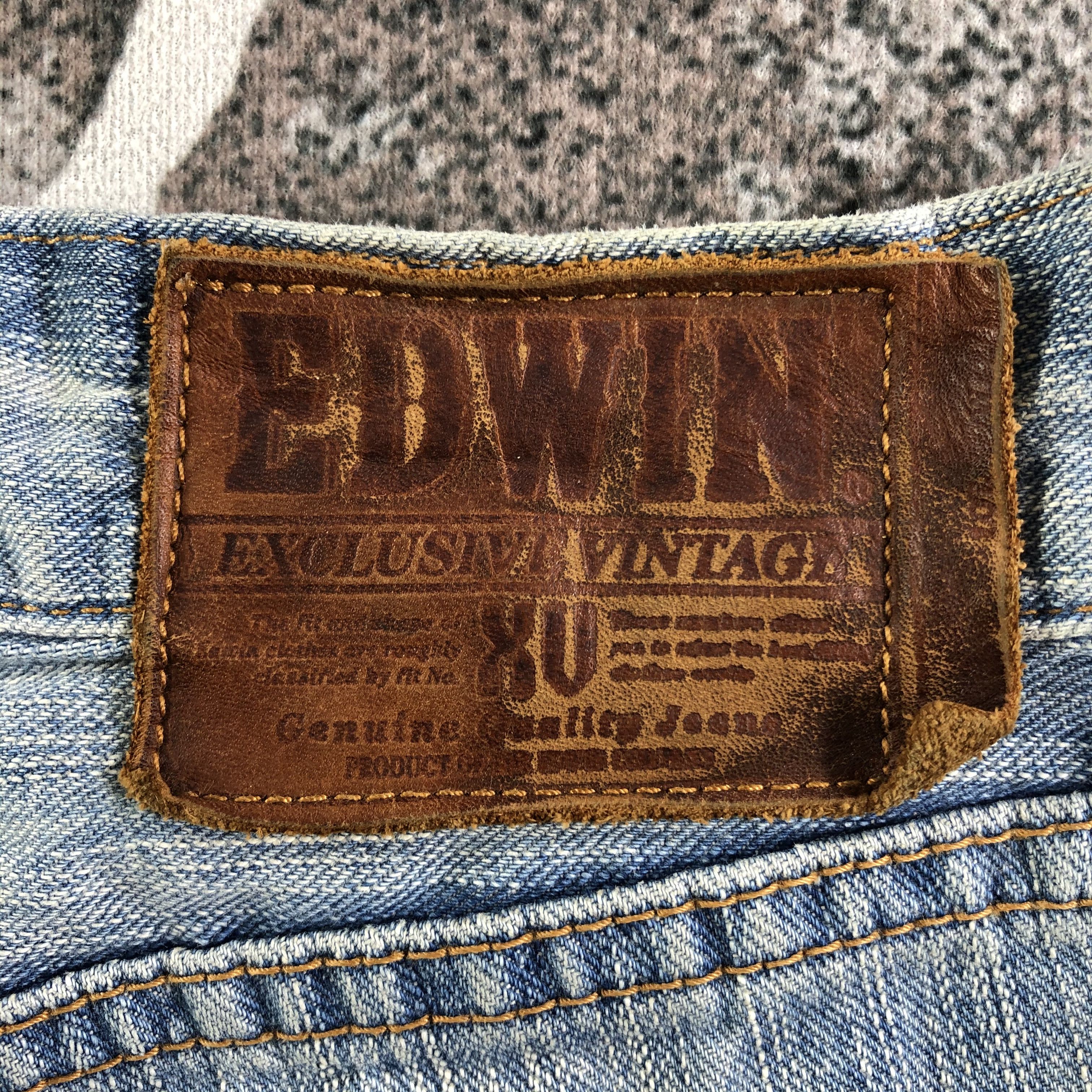Edwin Edwin XV Jeans Ripped Patchwork Denim KJ2541 Size US 28 / EU 44 - 5 Thumbnail