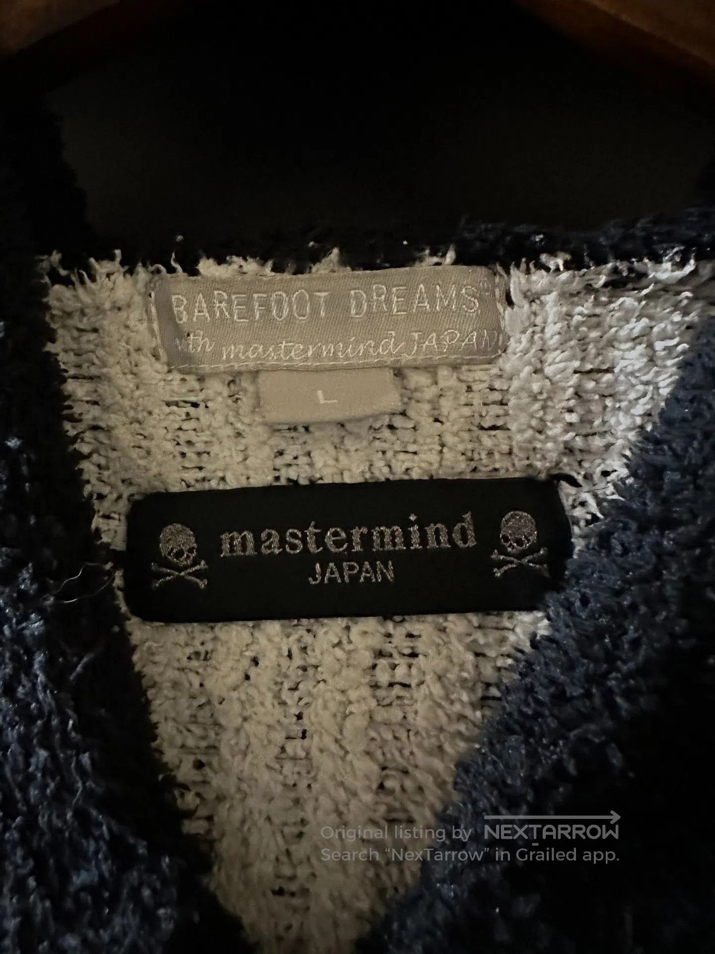 Mastermind Japan Mastermind Japan x Barefoot Dreams Skull Hoodie. Size US L / EU 52-54 / 3 - 3 Thumbnail