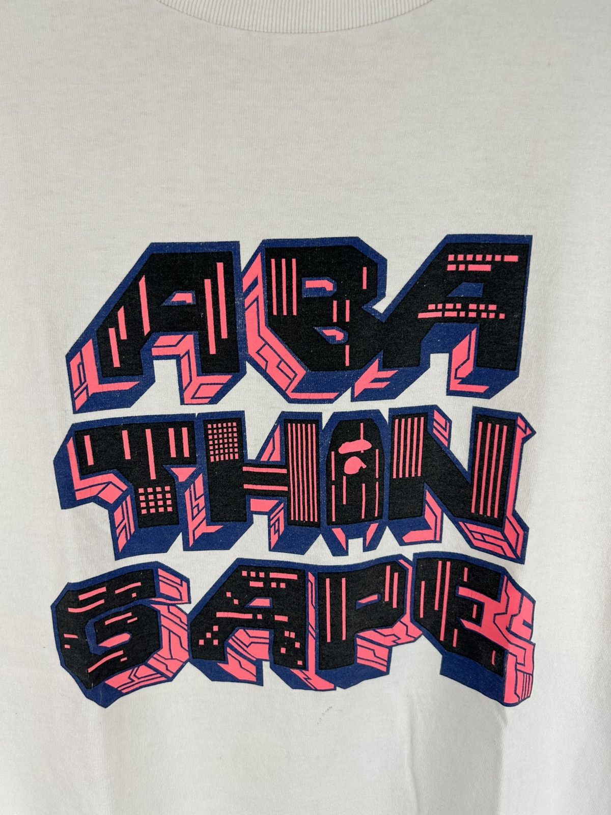 Bape Bape Digital Logo Print T-Shirt Size US XL / EU 56 / 4 - 3 Thumbnail