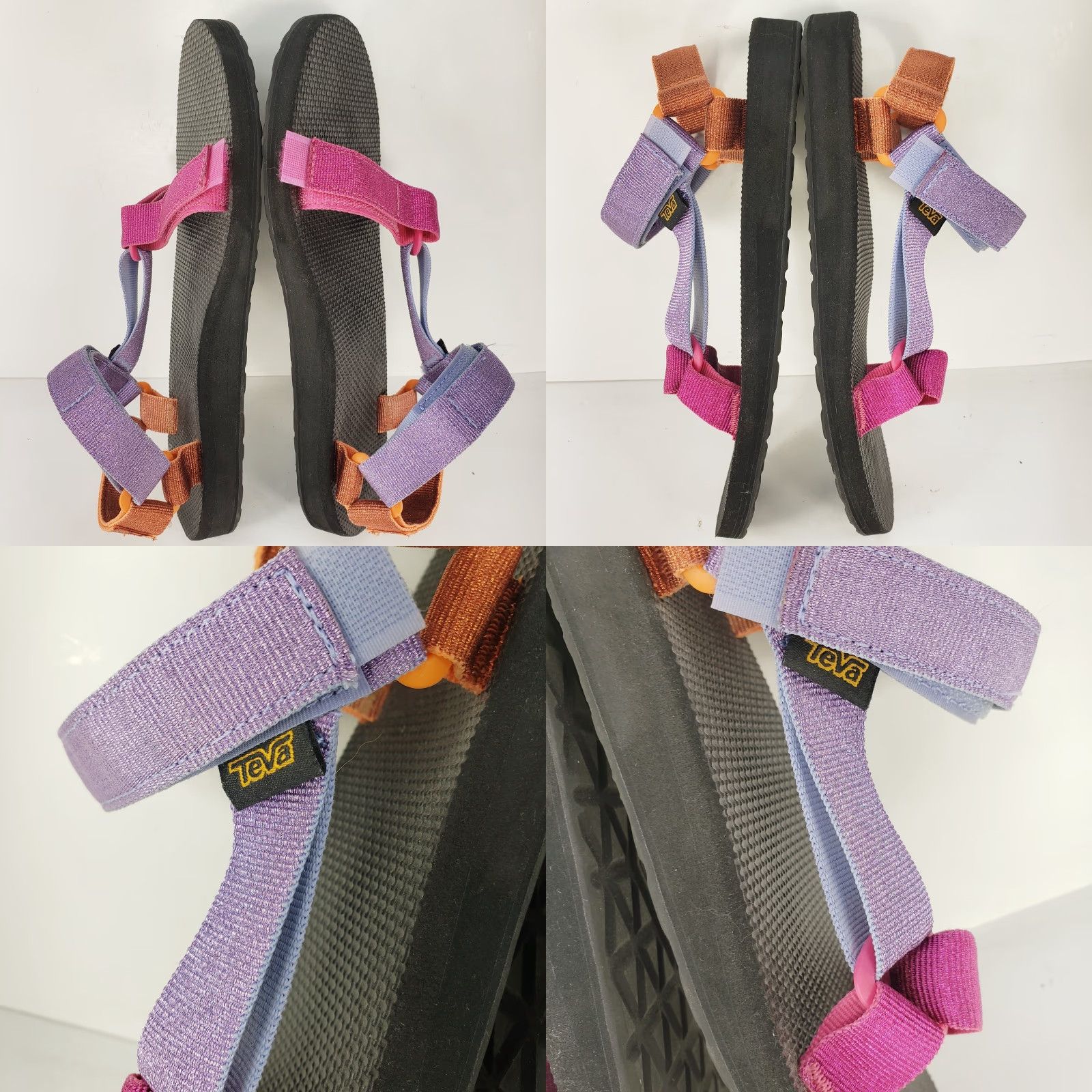 Teva Teva Midform Universal Spectrum Sandal Women's Multicolor Size US9 EU40 Strappy Adjustable Comfort Rubber Outsole Colorblock Pattern Size US 9 / IT 39 - 8 Thumbnail