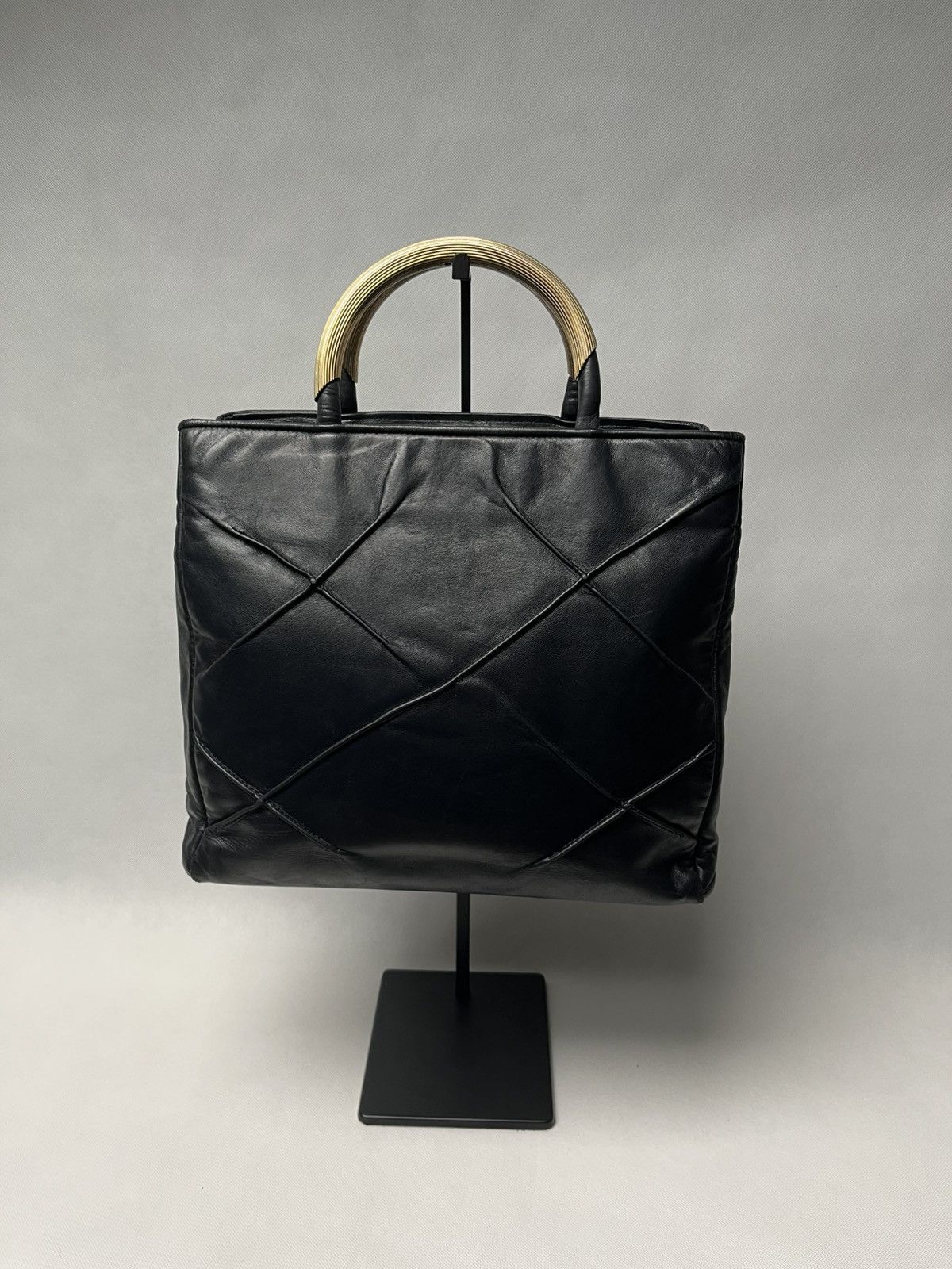 Fendi Fendi Vintage Mini Pasta handbag black leather Size ONE SIZE - 1 Thumbnail