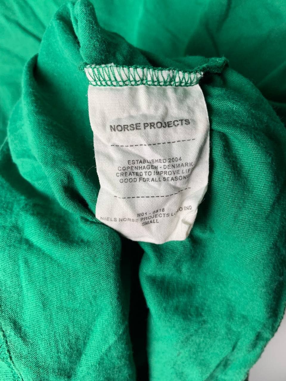 Norse Projects × Vintage Norse Project Green T-shirt Size US S / EU 44-46 / 1 - 5 Thumbnail