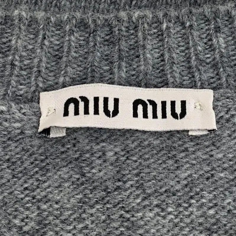 Miu Miu Miu Miu Grey Wool Pullover Sweater . Size S / US 4 / IT 40 - 6 Thumbnail