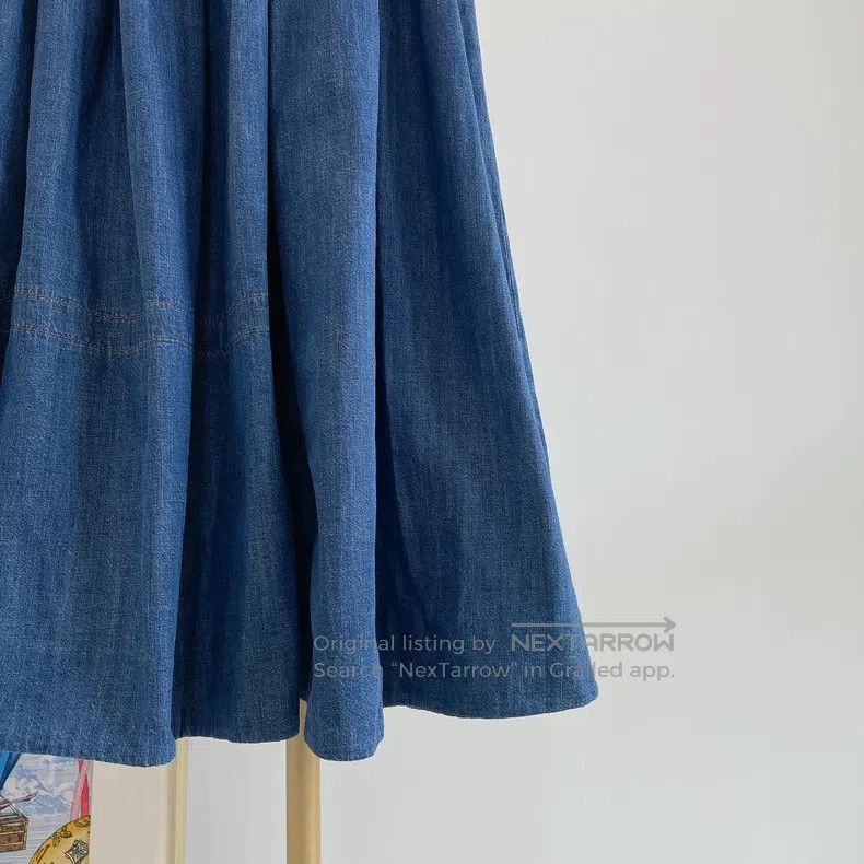 Prada Prada Blue denim skirt Size 24" / US 00 / IT 34 - 3 Thumbnail