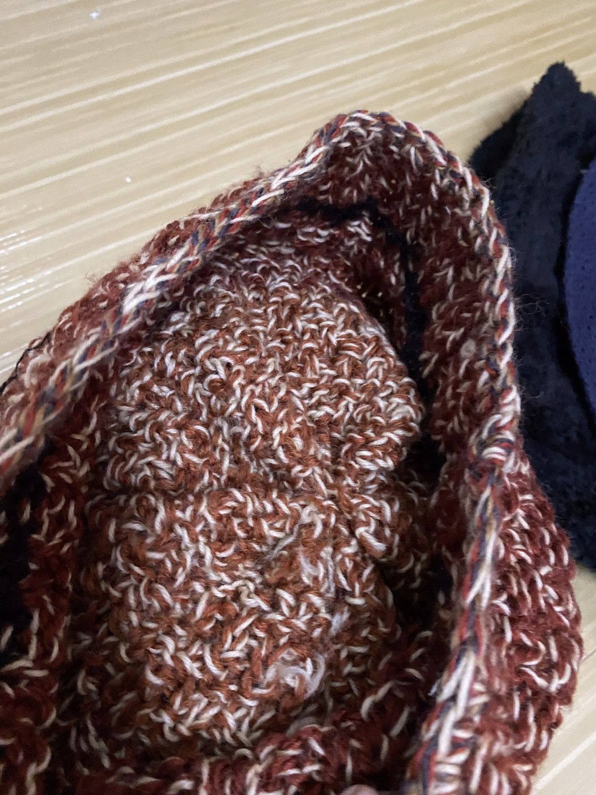 Japanese Brand Japanese Brand Crochet Beanie Hat Size ONE SIZE - 5 Thumbnail