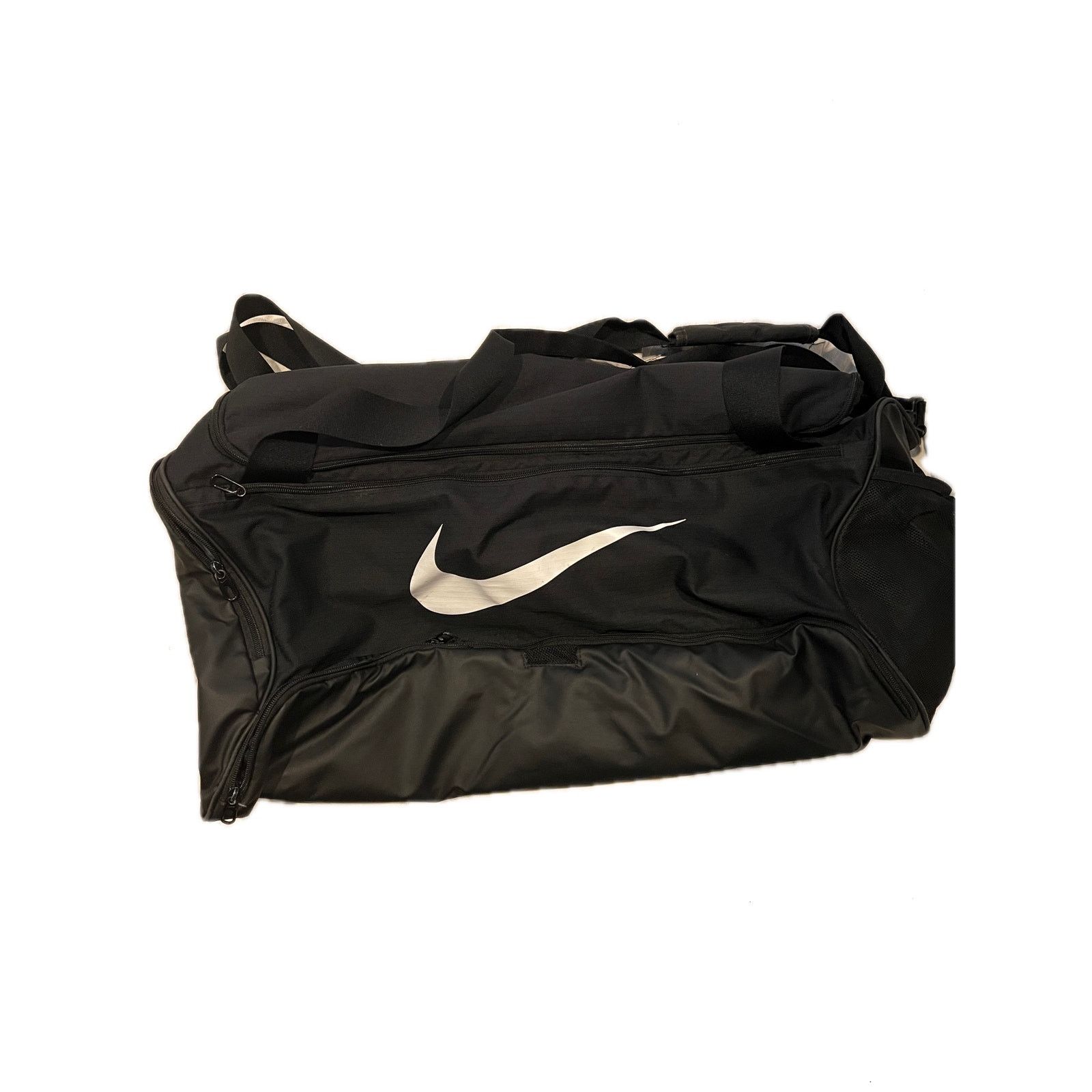 Nike Nike Brasilia 9.5 Black Medium 60L Duffel Gym Bag Size ONE SIZE - 1 Thumbnail