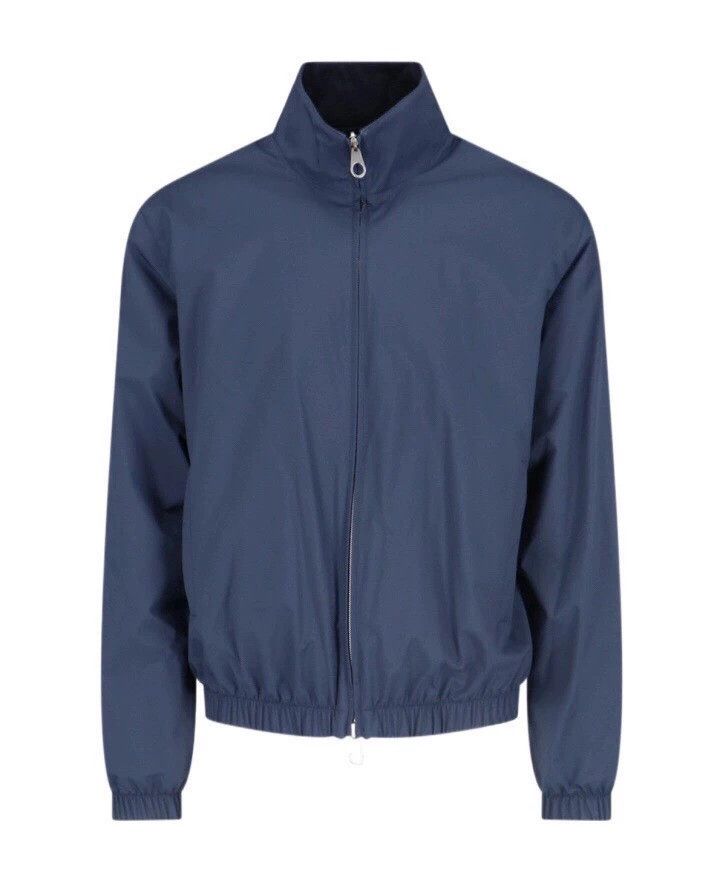 Loro Piana LORO PIANA Navy blue double-faced pilot jacket Size US M / EU 48-50 / 2 - 1 Thumbnail