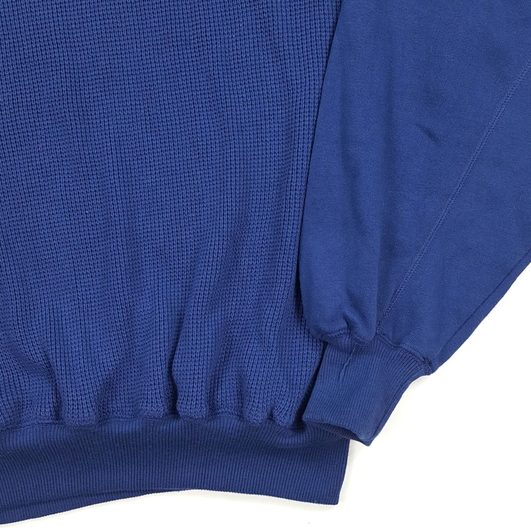 Vintage VINTAGE Navy Blue Knit Golf Men's Medium Pullover Crewneck Retro Sweatshirt Sweater Size US M / EU 48-50 / 2 - 3 Thumbnail