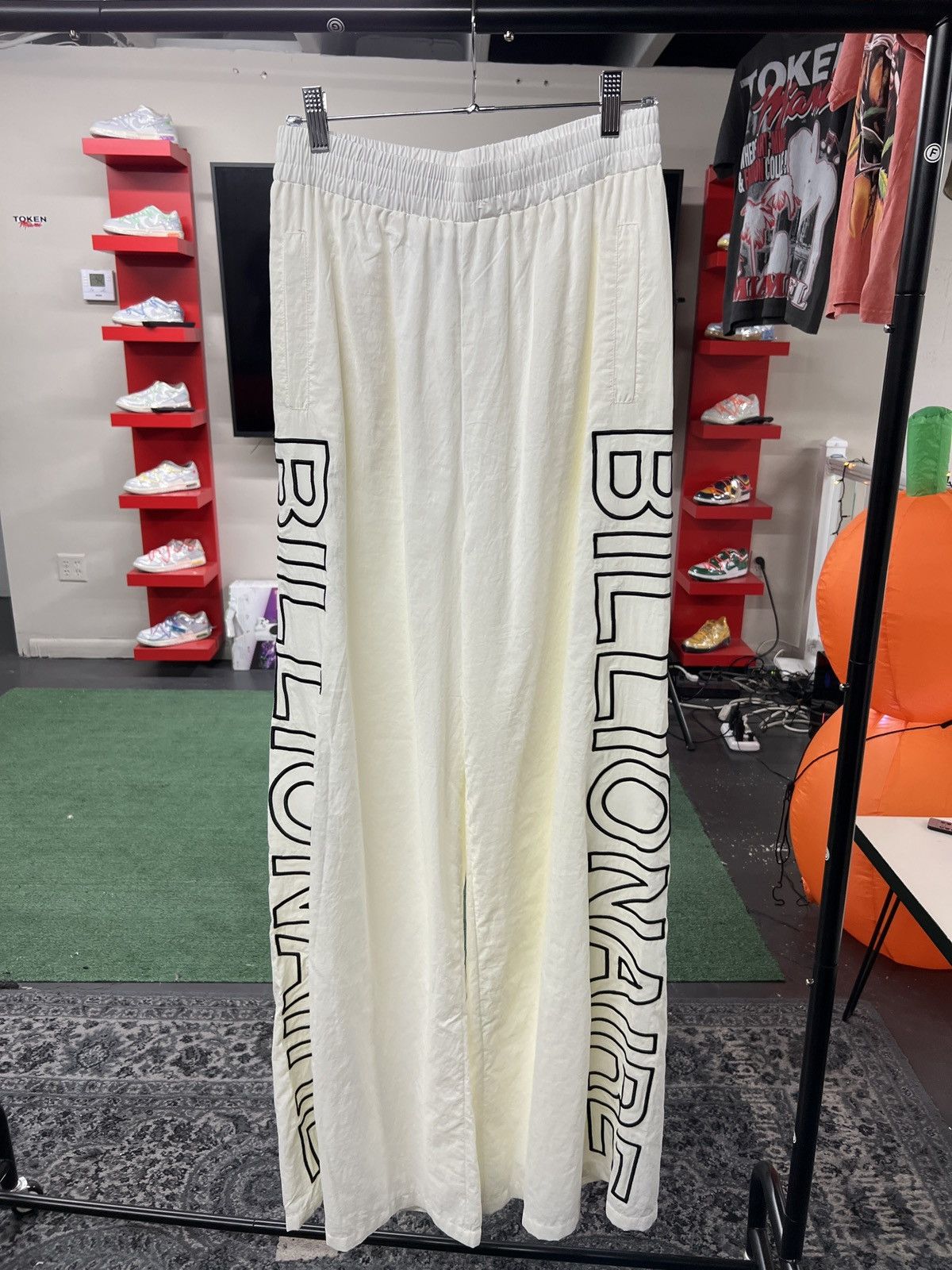 Billionaire Studios Billionaire Studios Nylon Pants ‘White’ Size US 32 / EU 48 - 1 Thumbnail