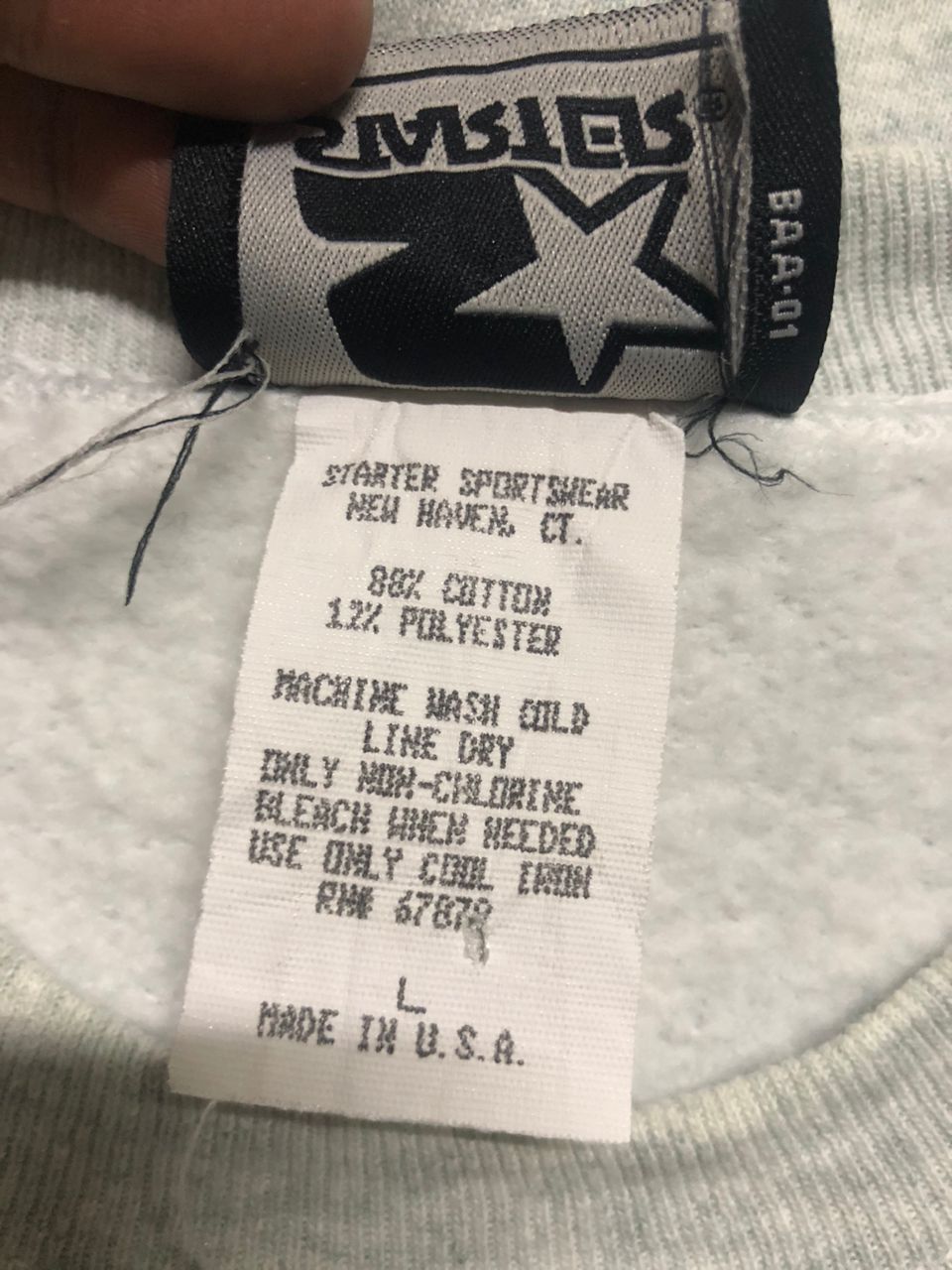 Starter Vintage 90s Starter Dodgers "NOMO 16" Crewneck Sweatshirt Size US L / EU 52-54 / 3 - 12 Thumbnail