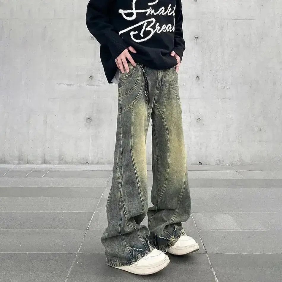 Y2k flared baggy jeans trousers vintage