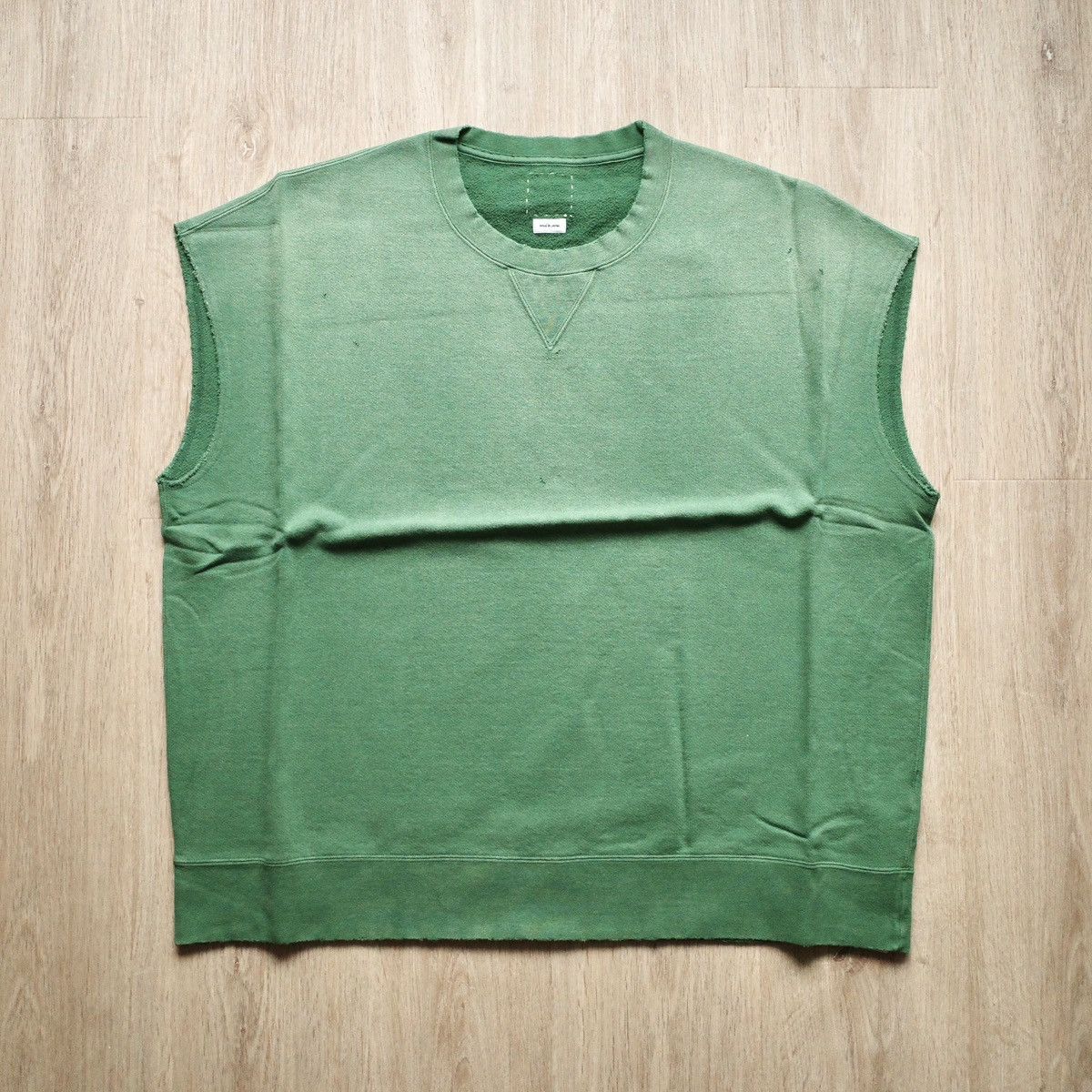 image of Visvim Mondo Sweat L/s Crash in Green, Men's (Size XL)