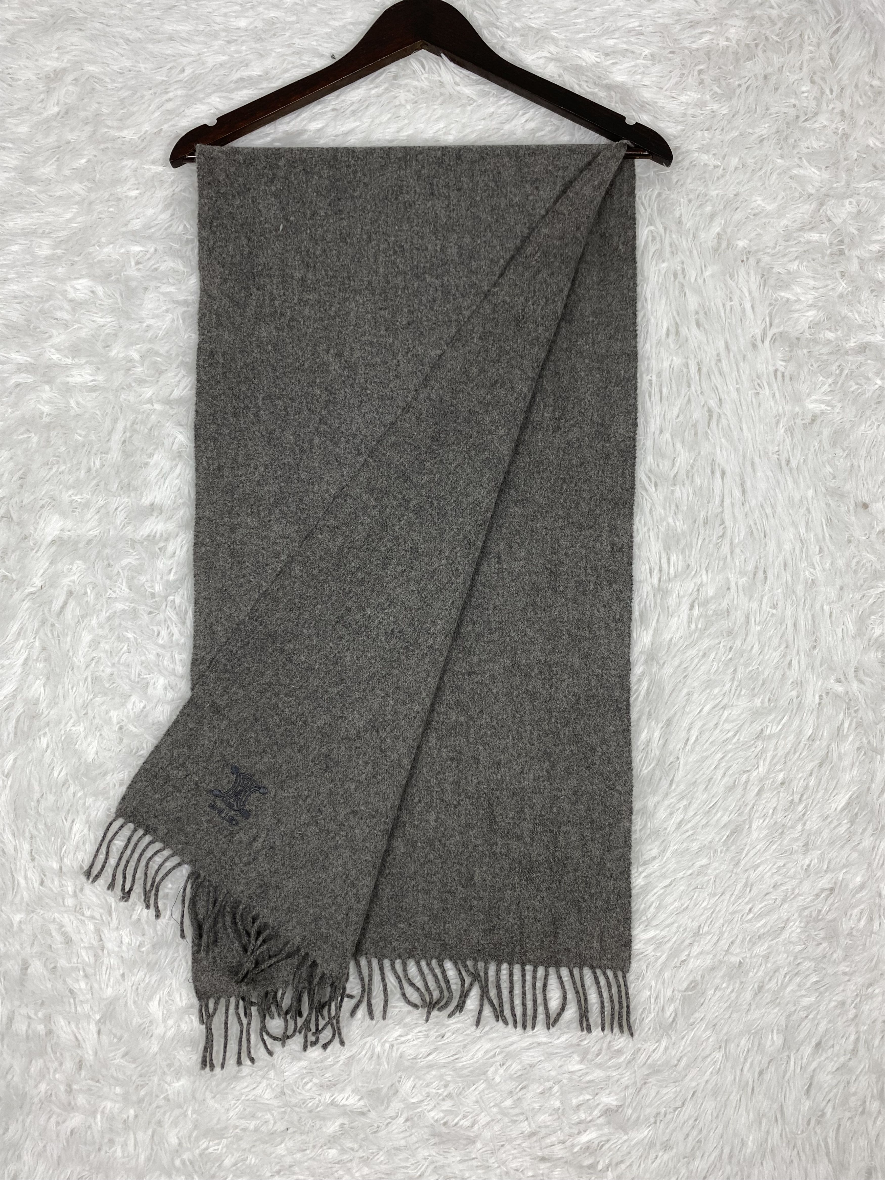 Celine Vintage Celine Scarf / Muffler Neckwear PM0155 Size ONE SIZE - 6 Thumbnail