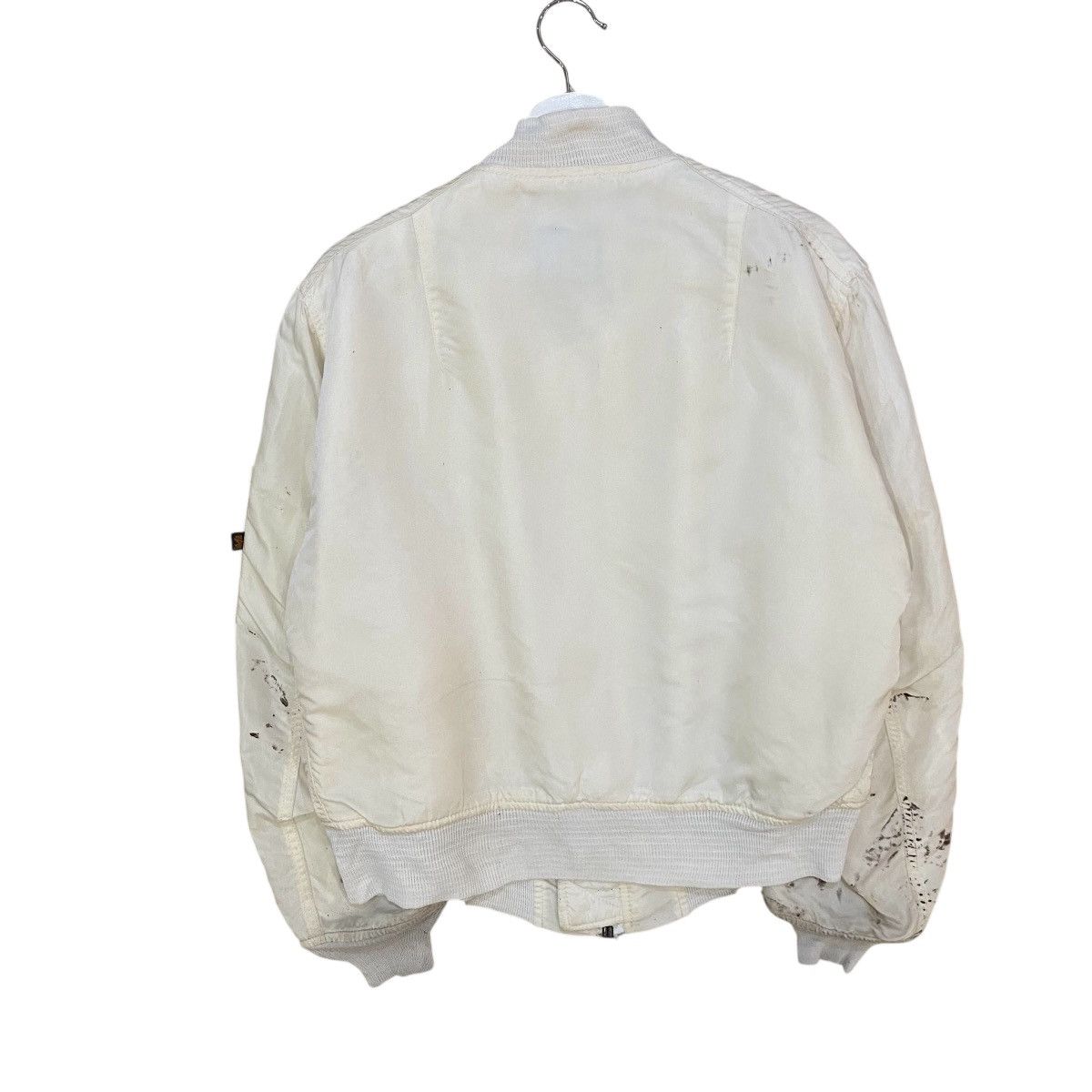 Alpha Industries ⚡️ALPHA INDUSTRIES SPLATERRED TYPE MA-1 FLYERS BOMBER JACKET Size US L / EU 52-54 / 3 - 8 Thumbnail